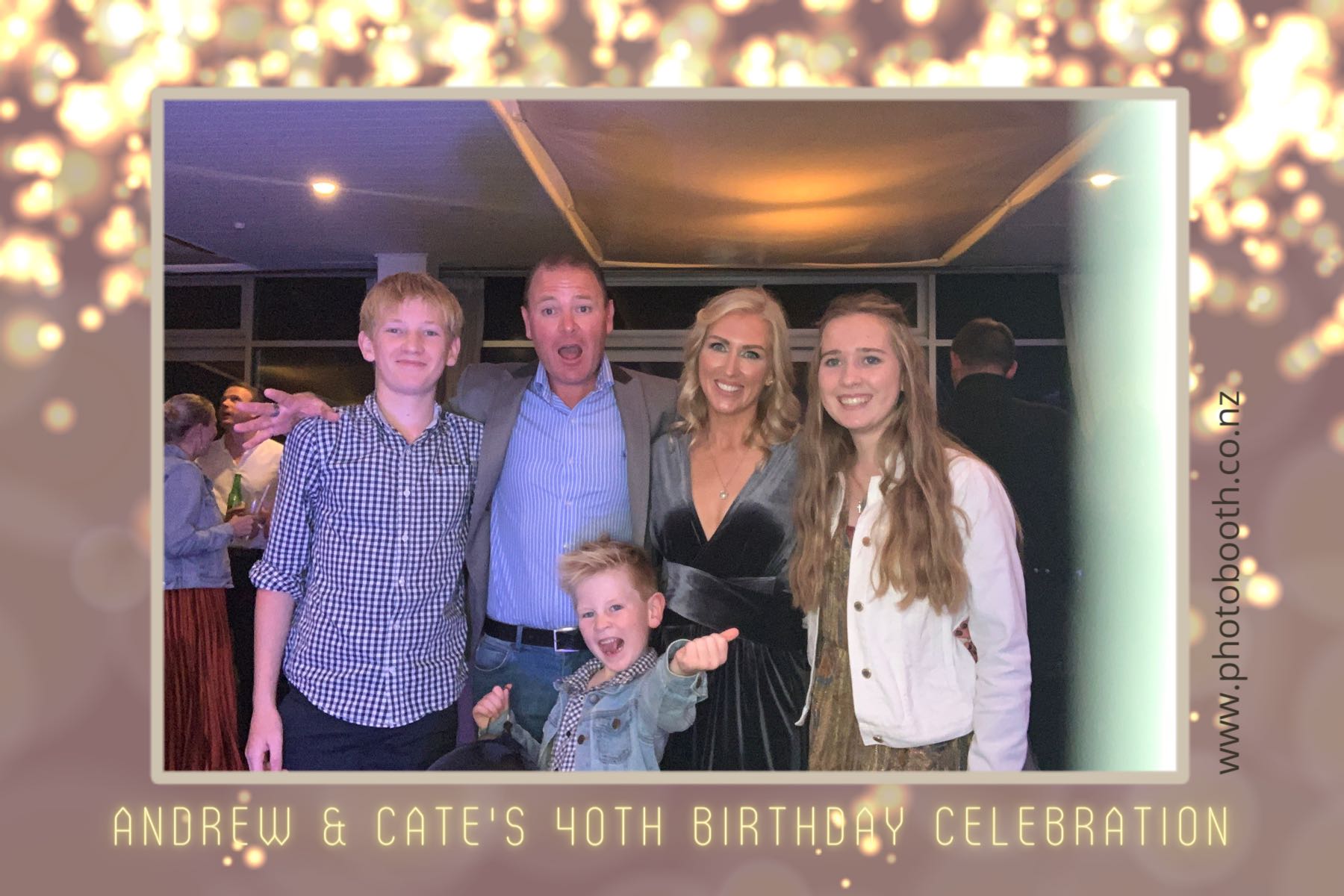 Andrew & Cate's 40th Birthday | View more photos from the event at gallery.photobooth.co.nz/u/SelfieCentral/Andrew-Cates-40th-Birthday