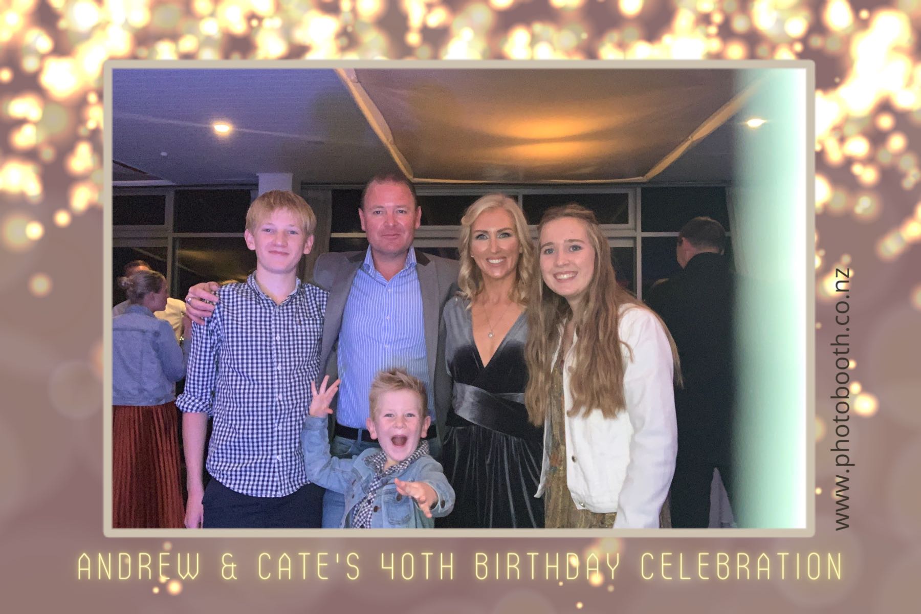 Andrew & Cate's 40th Birthday | View more photos from the event at gallery.photobooth.co.nz/u/SelfieCentral/Andrew-Cates-40th-Birthday