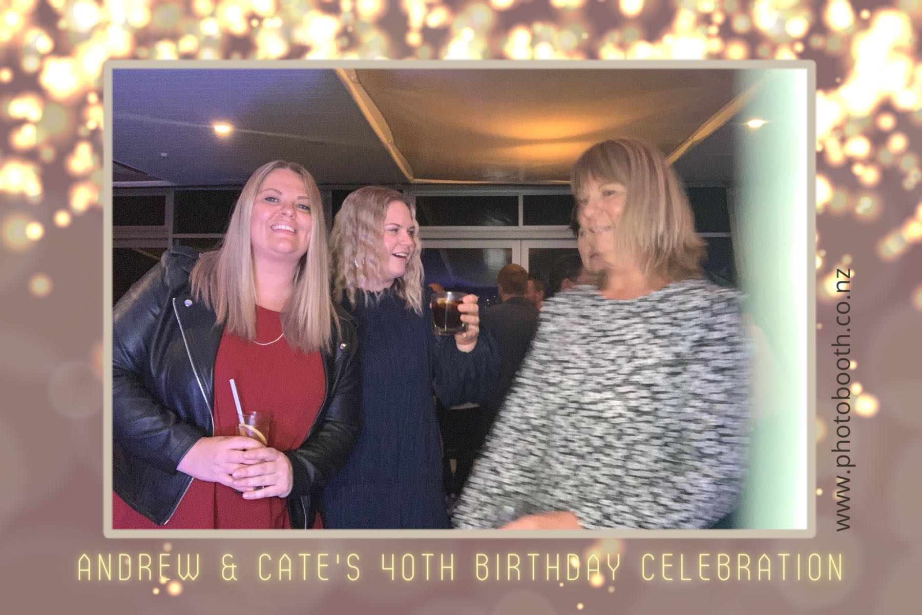 Andrew & Cate's 40th Birthday | View more photos from the event at gallery.photobooth.co.nz/u/SelfieCentral/Andrew-Cates-40th-Birthday