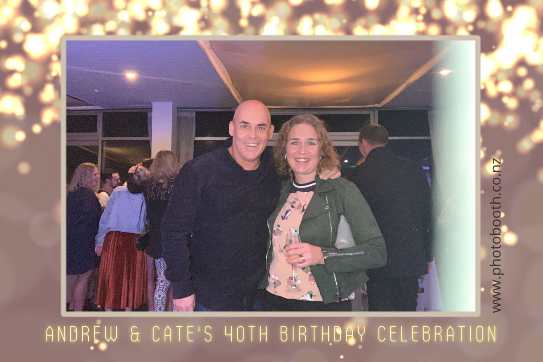 Andrew & Cate's 40th Birthday | View more photos from the event at gallery.photobooth.co.nz/u/SelfieCentral/Andrew-Cates-40th-Birthday