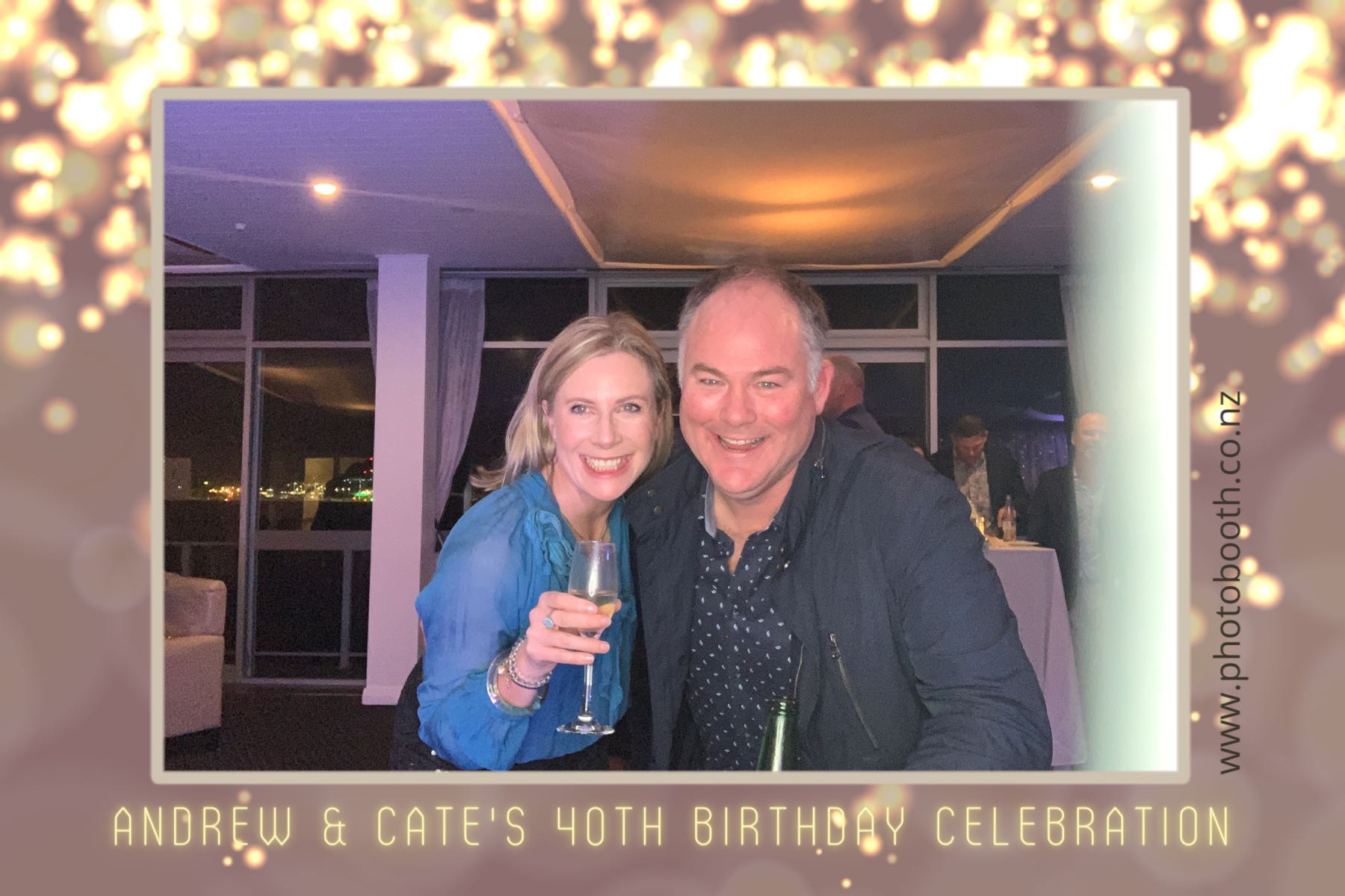 Andrew & Cate's 40th Birthday | View more photos from the event at gallery.photobooth.co.nz/u/SelfieCentral/Andrew-Cates-40th-Birthday