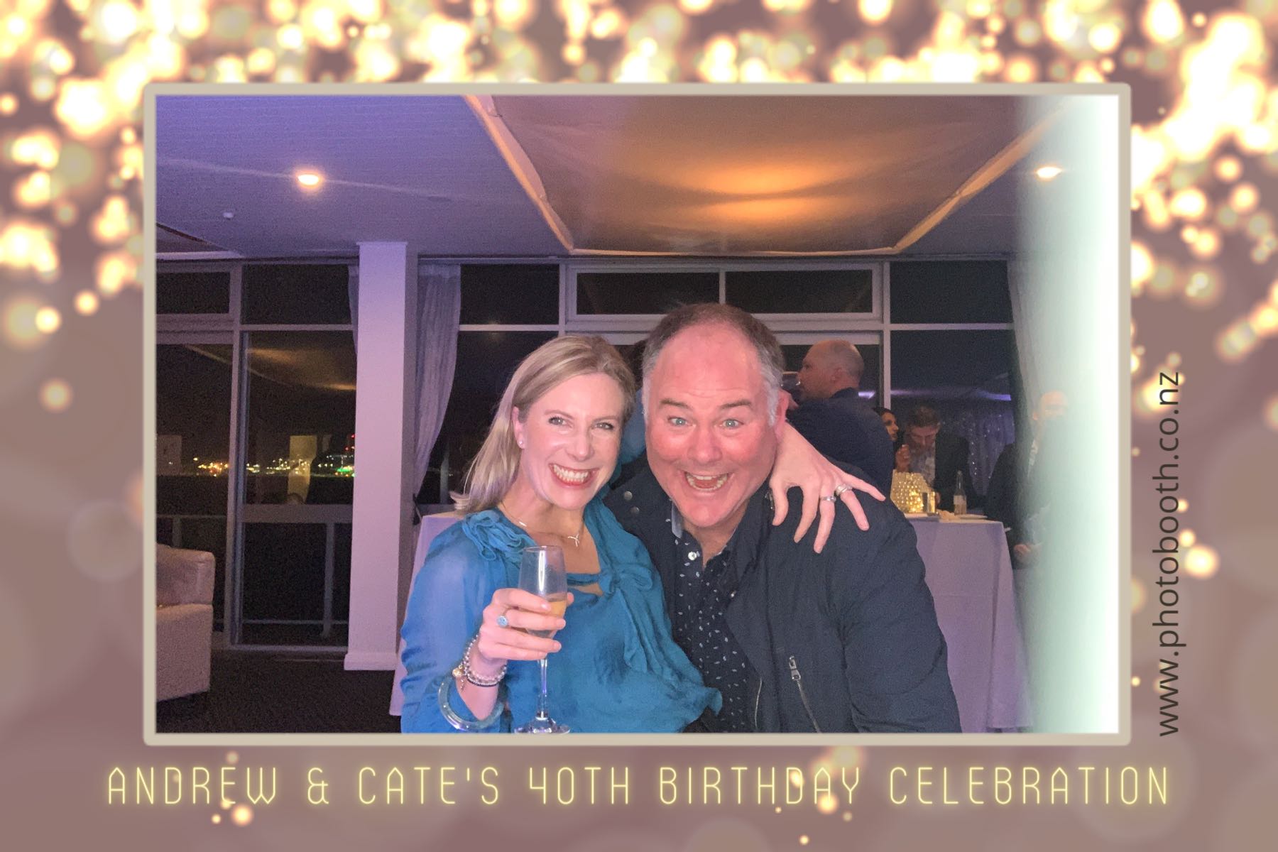 Andrew & Cate's 40th Birthday | View more photos from the event at gallery.photobooth.co.nz/u/SelfieCentral/Andrew-Cates-40th-Birthday