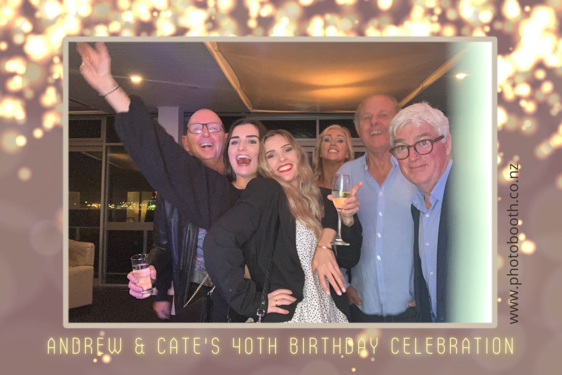 Andrew & Cate's 40th Birthday | View more photos from the event at gallery.photobooth.co.nz/u/SelfieCentral/Andrew-Cates-40th-Birthday