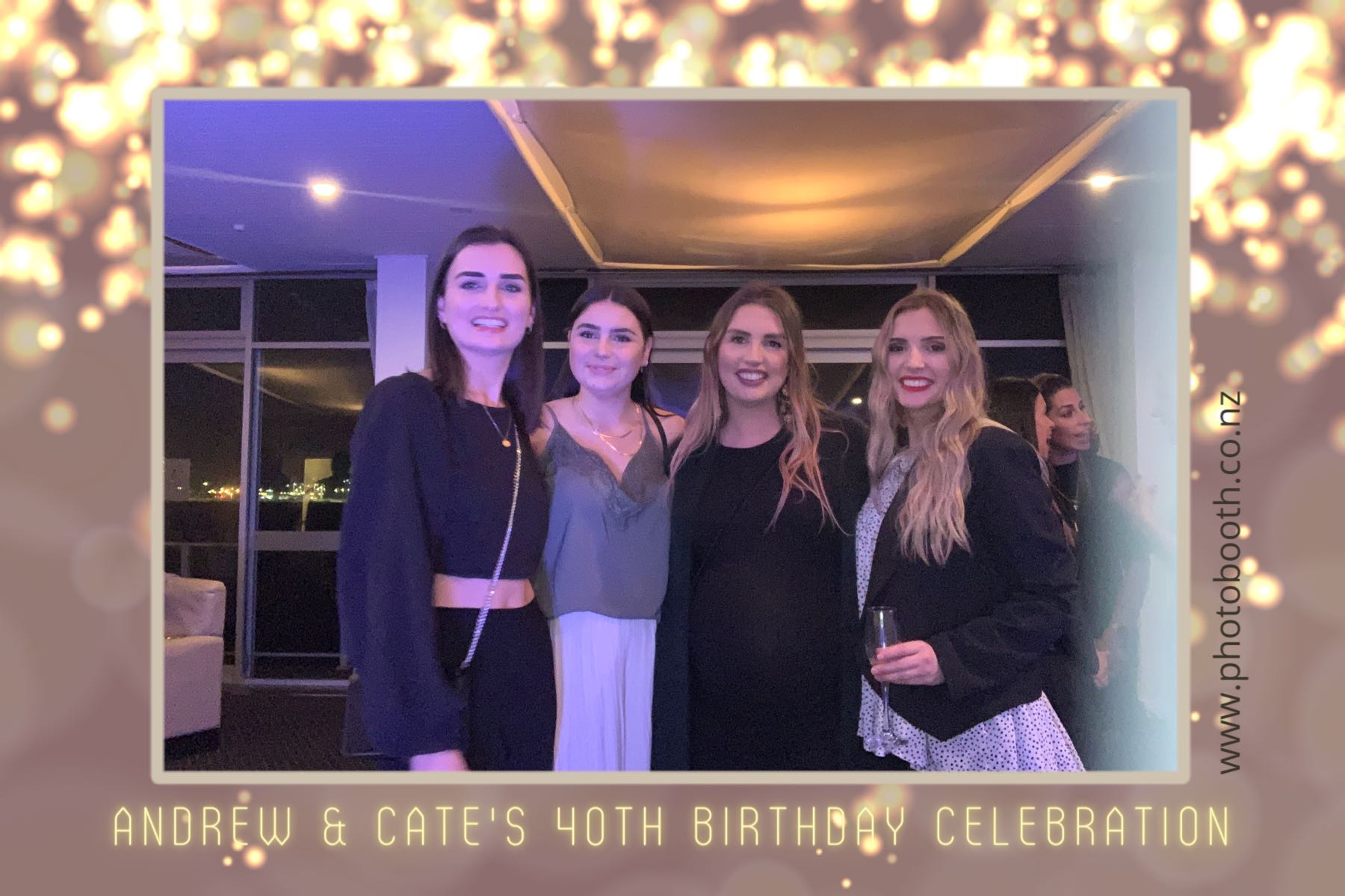 Andrew & Cate's 40th Birthday | View more photos from the event at gallery.photobooth.co.nz/u/SelfieCentral/Andrew-Cates-40th-Birthday