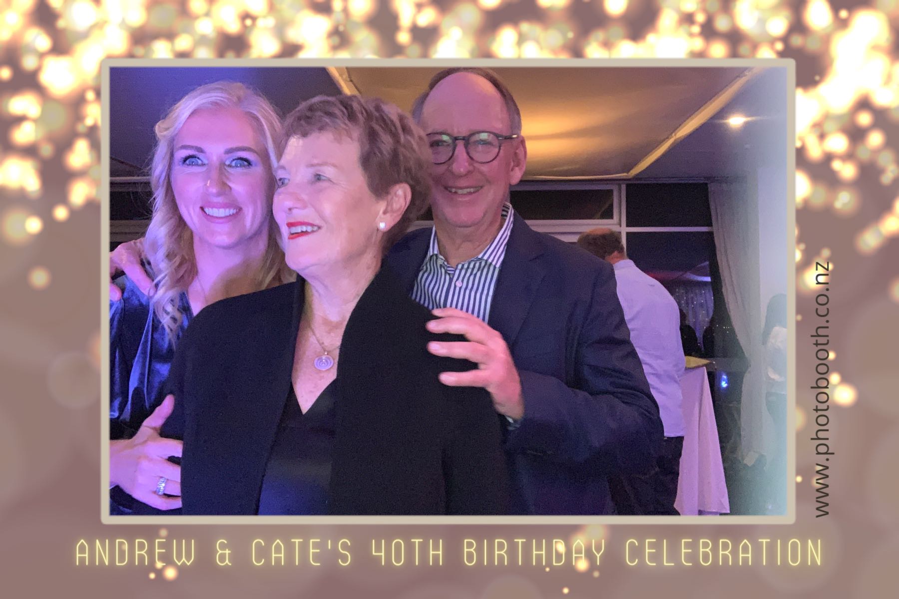 Andrew & Cate's 40th Birthday | View more photos from the event at gallery.photobooth.co.nz/u/SelfieCentral/Andrew-Cates-40th-Birthday