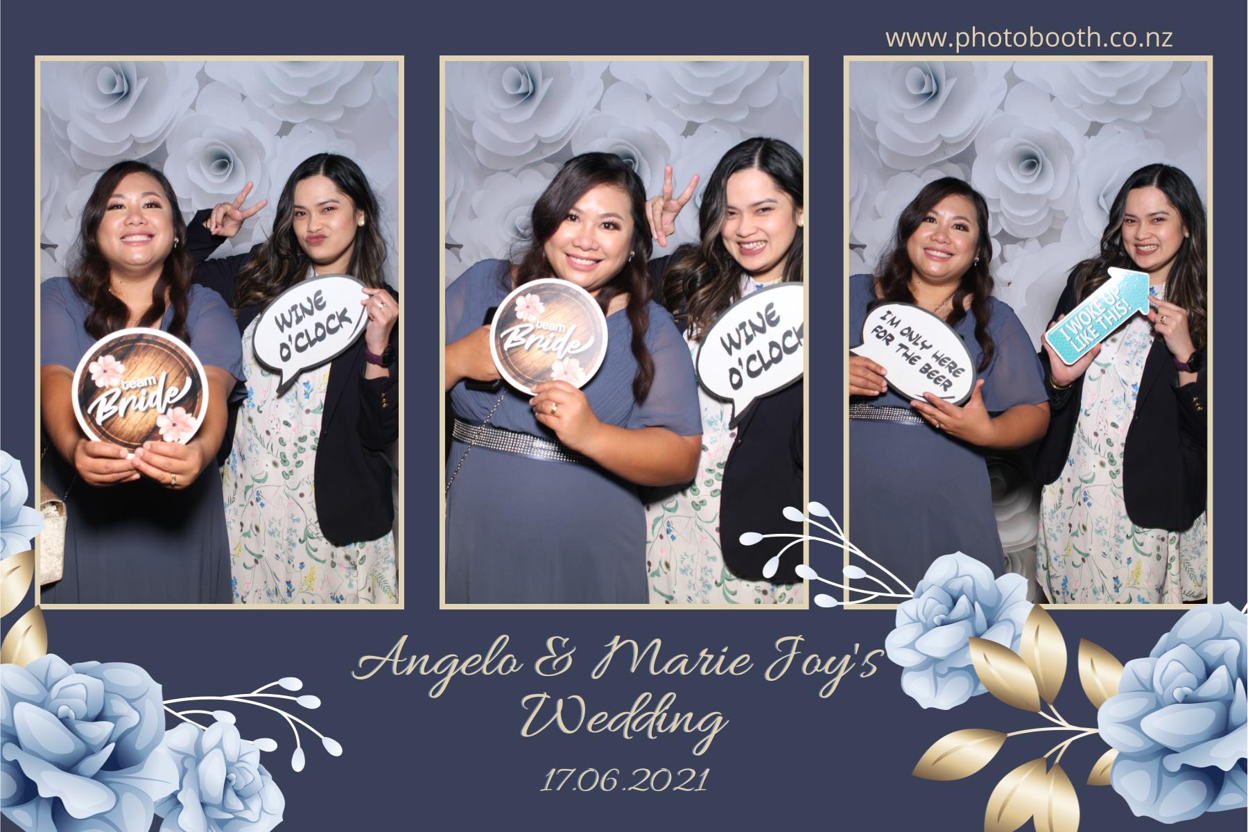 Angelo & Marie-Joy's Wedding | View more photos from the event at gallery.photobooth.co.nz/u/SelfieCentral/Angelo-Marie-Joys-Wedding