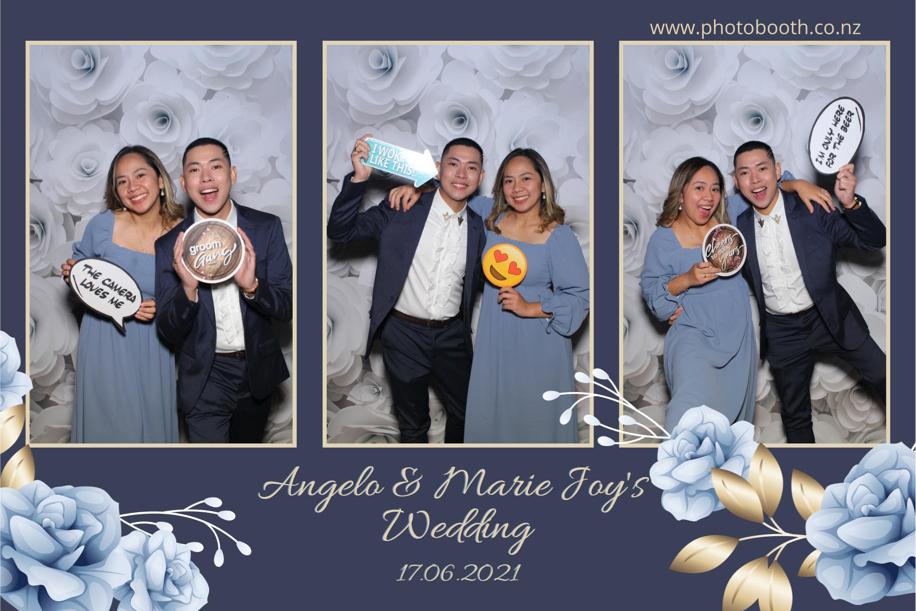 Angelo & Marie-Joy's Wedding | View more photos from the event at gallery.photobooth.co.nz/u/SelfieCentral/Angelo-Marie-Joys-Wedding