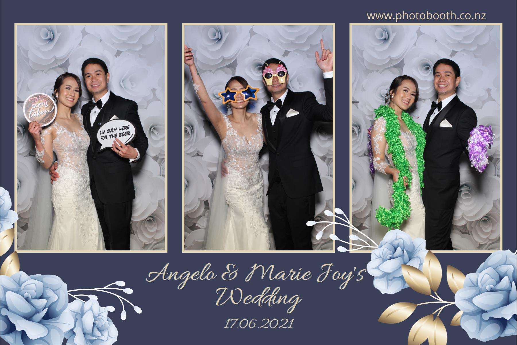 Angelo & Marie-Joy's Wedding | View more photos from the event at gallery.photobooth.co.nz/u/SelfieCentral/Angelo-Marie-Joys-Wedding