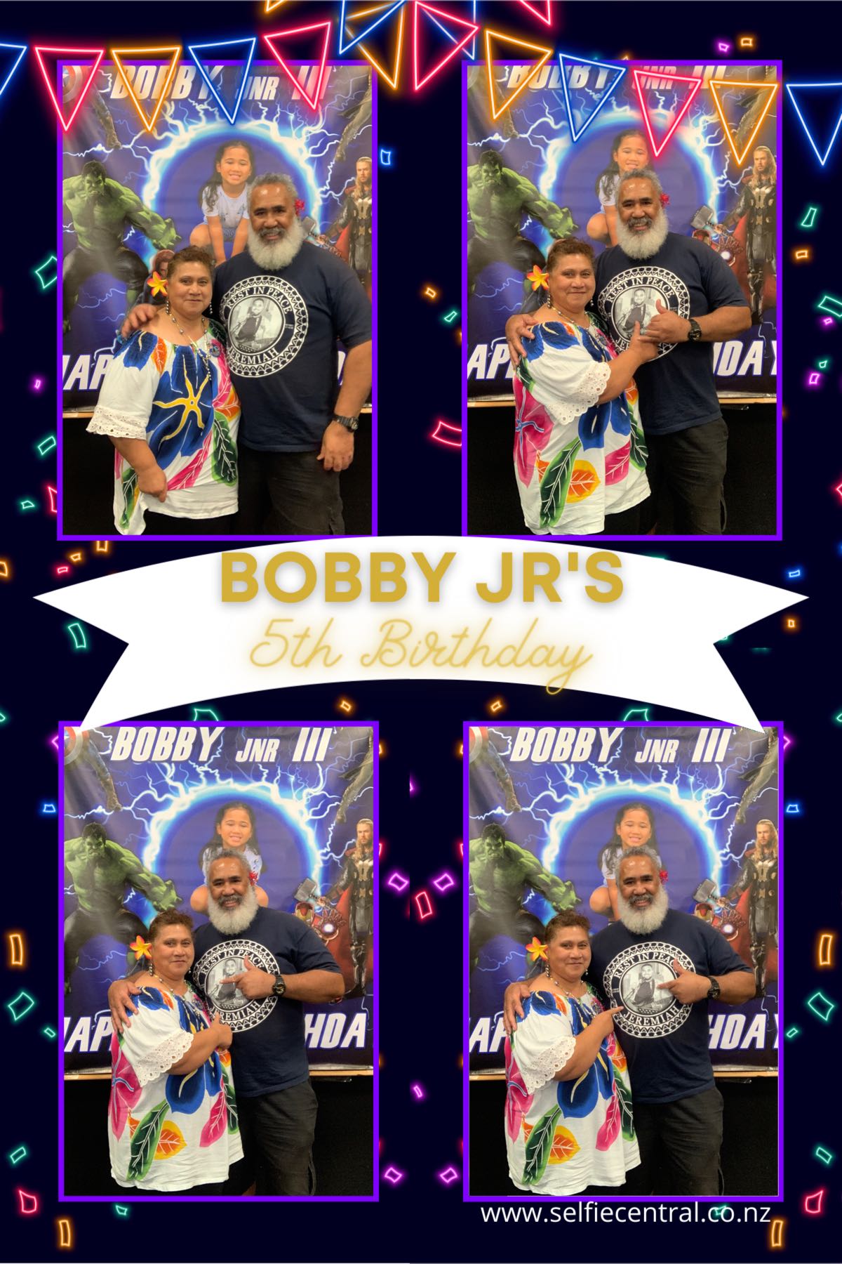 Bobby Jr's 5th Birthday | View more photos from the event at gallery.photobooth.co.nz/u/SelfieCentral/Bobby-Jrs-5th-Birthday