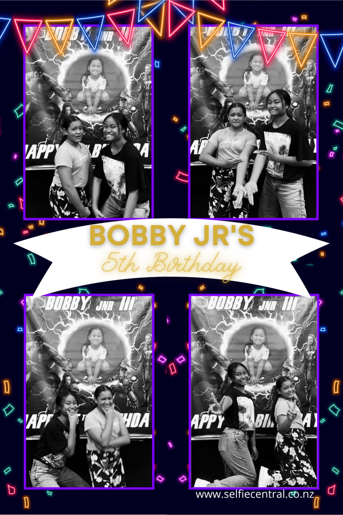 Bobby Jr's 5th Birthday | View more photos from the event at gallery.photobooth.co.nz/u/SelfieCentral/Bobby-Jrs-5th-Birthday