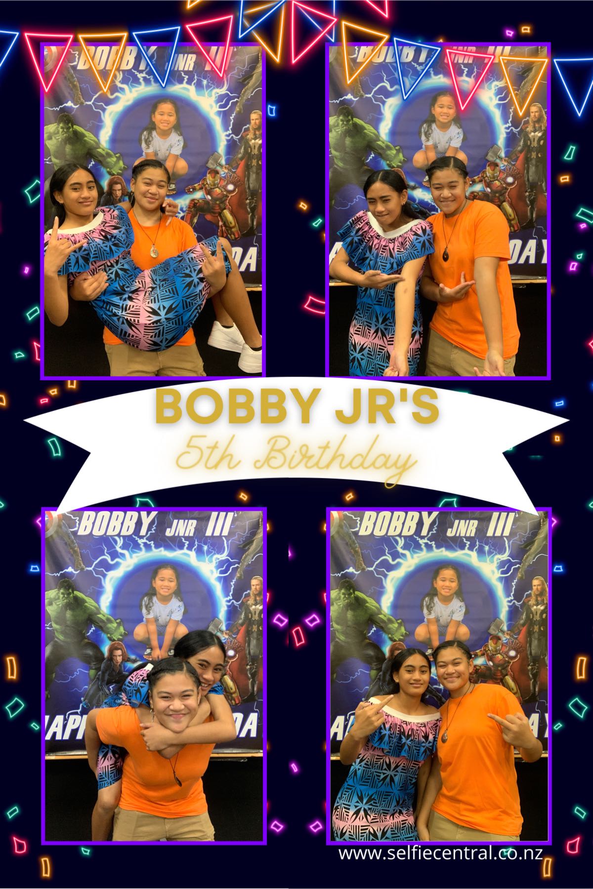 Bobby Jr's 5th Birthday | View more photos from the event at gallery.photobooth.co.nz/u/SelfieCentral/Bobby-Jrs-5th-Birthday