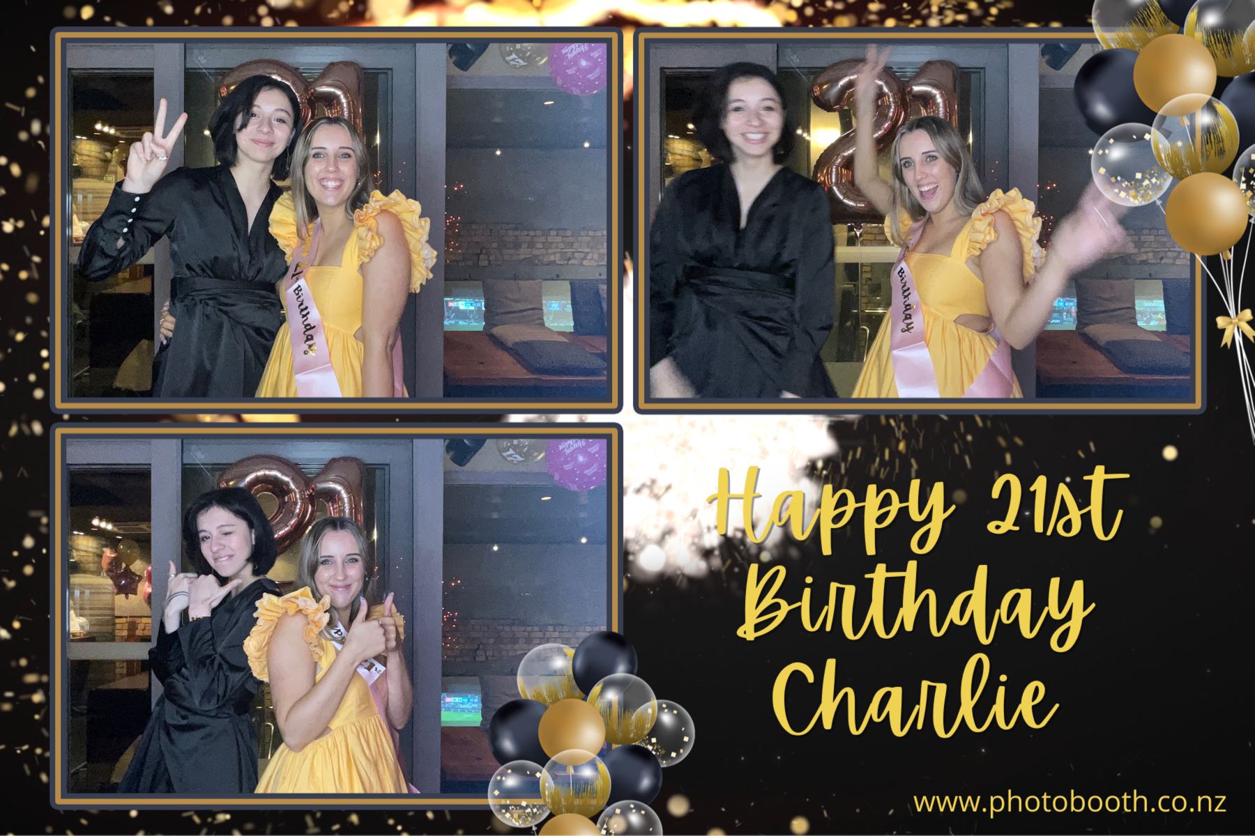 Charlie's 21st | View more photos from the event at gallery.photobooth.co.nz/u/SelfieCentral/Charlies-21st