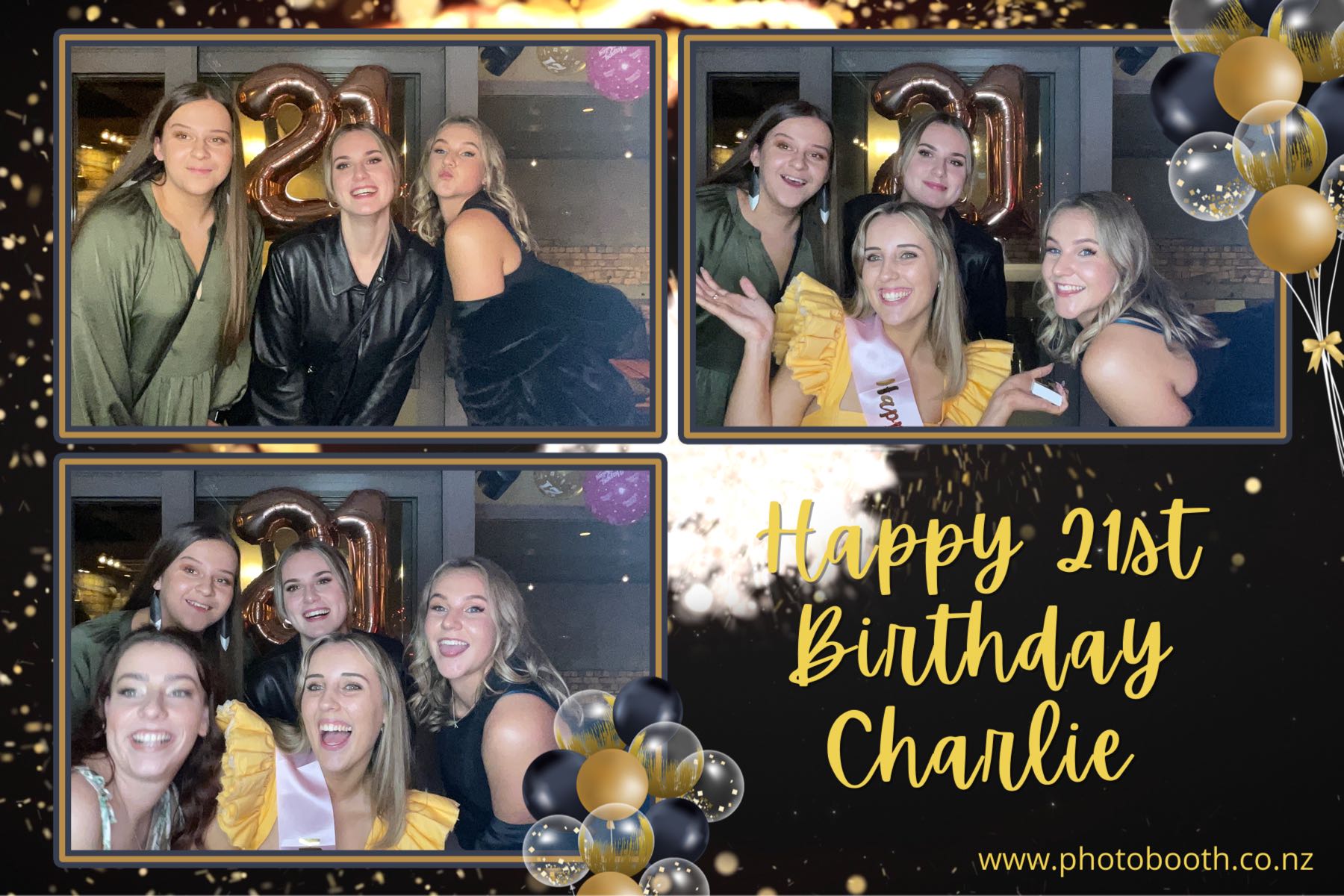Charlie's 21st | View more photos from the event at gallery.photobooth.co.nz/u/SelfieCentral/Charlies-21st