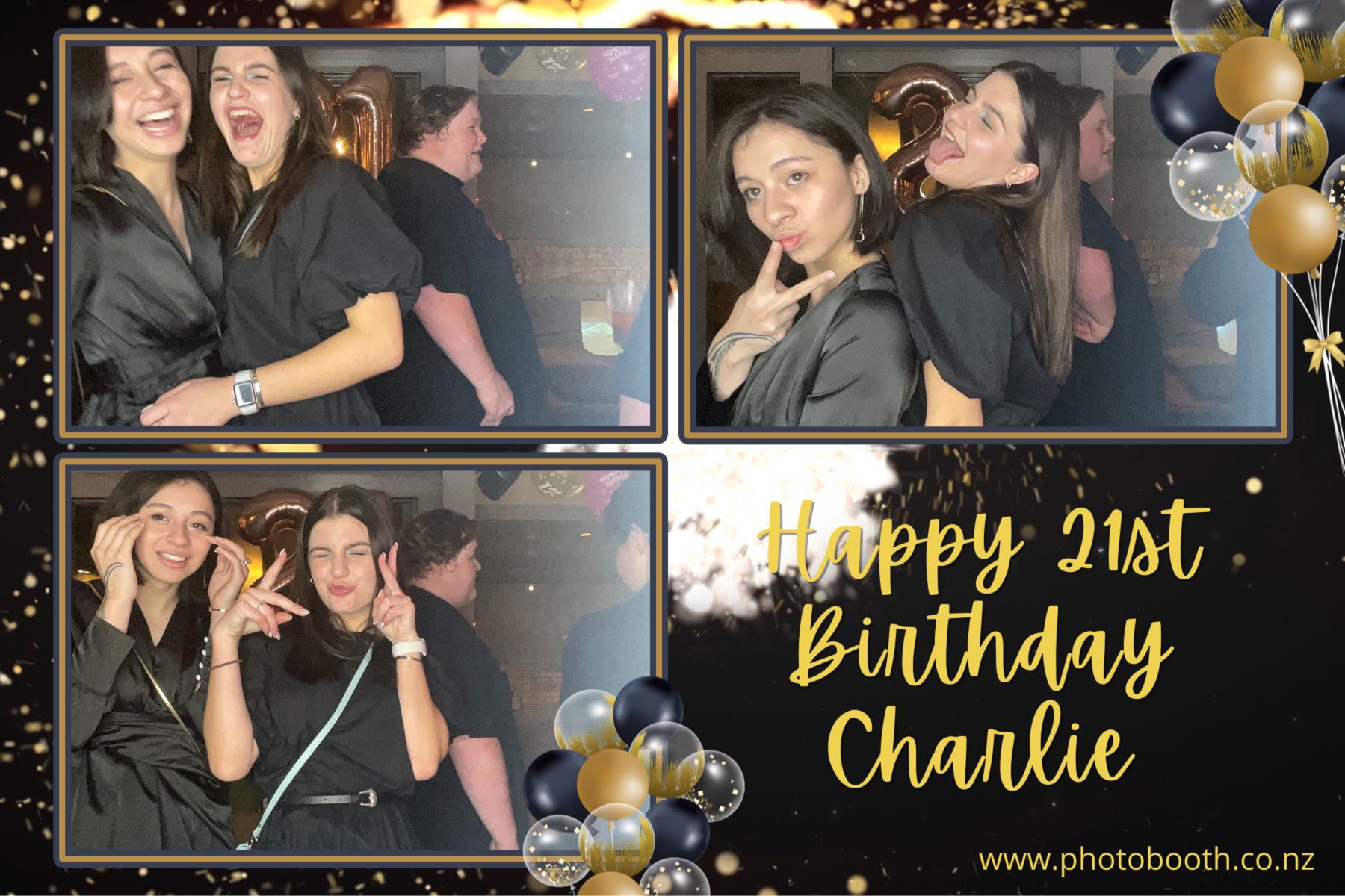 Charlie's 21st | View more photos from the event at gallery.photobooth.co.nz/u/SelfieCentral/Charlies-21st