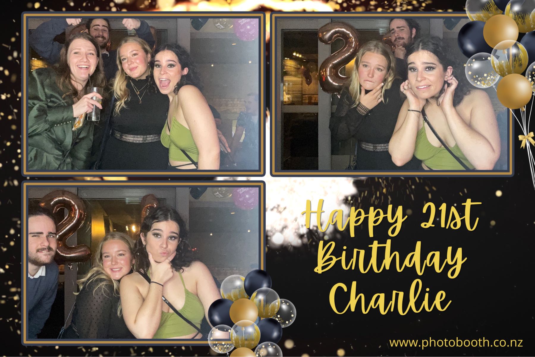 Charlie's 21st | View more photos from the event at gallery.photobooth.co.nz/u/SelfieCentral/Charlies-21st