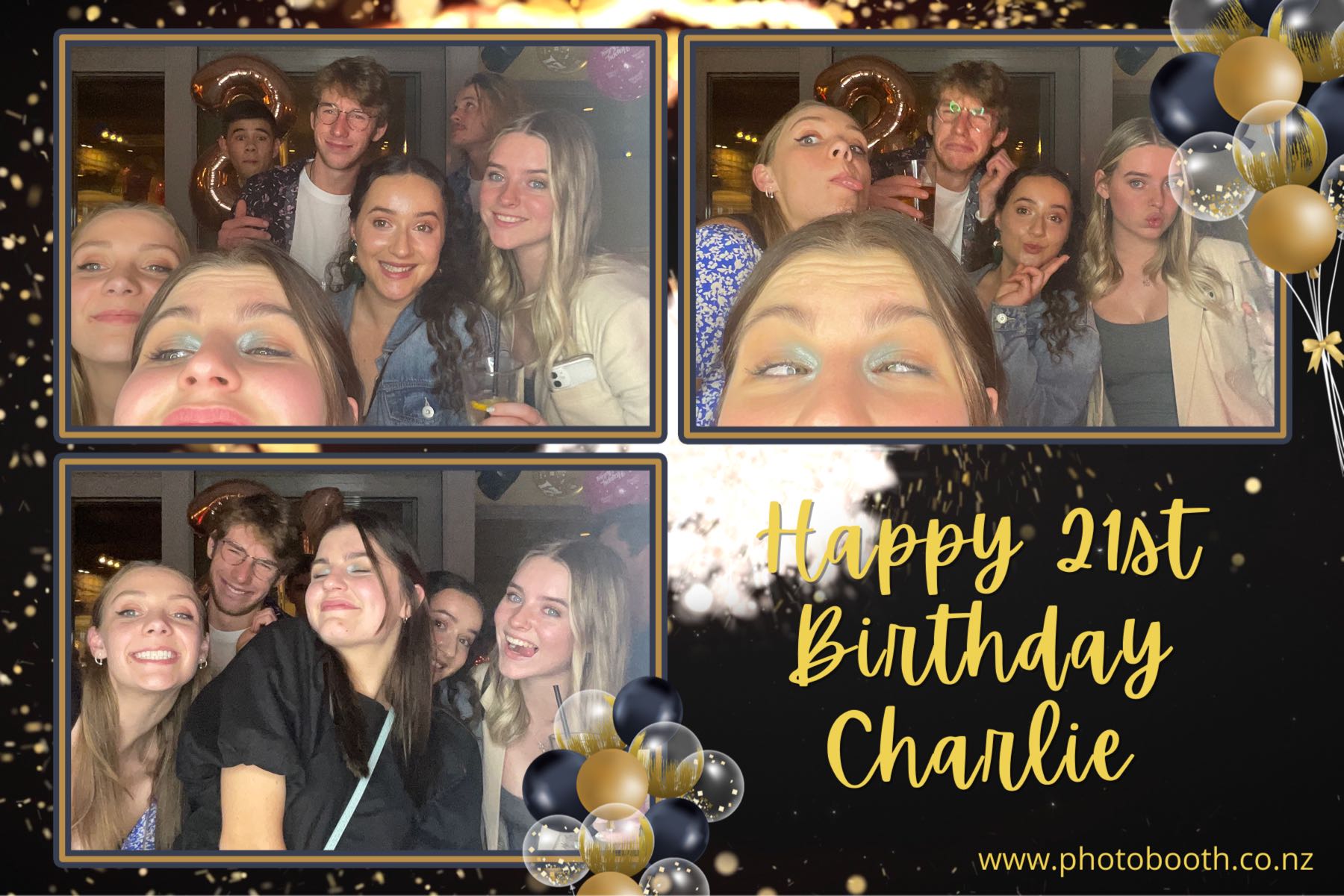 Charlie's 21st | View more photos from the event at gallery.photobooth.co.nz/u/SelfieCentral/Charlies-21st