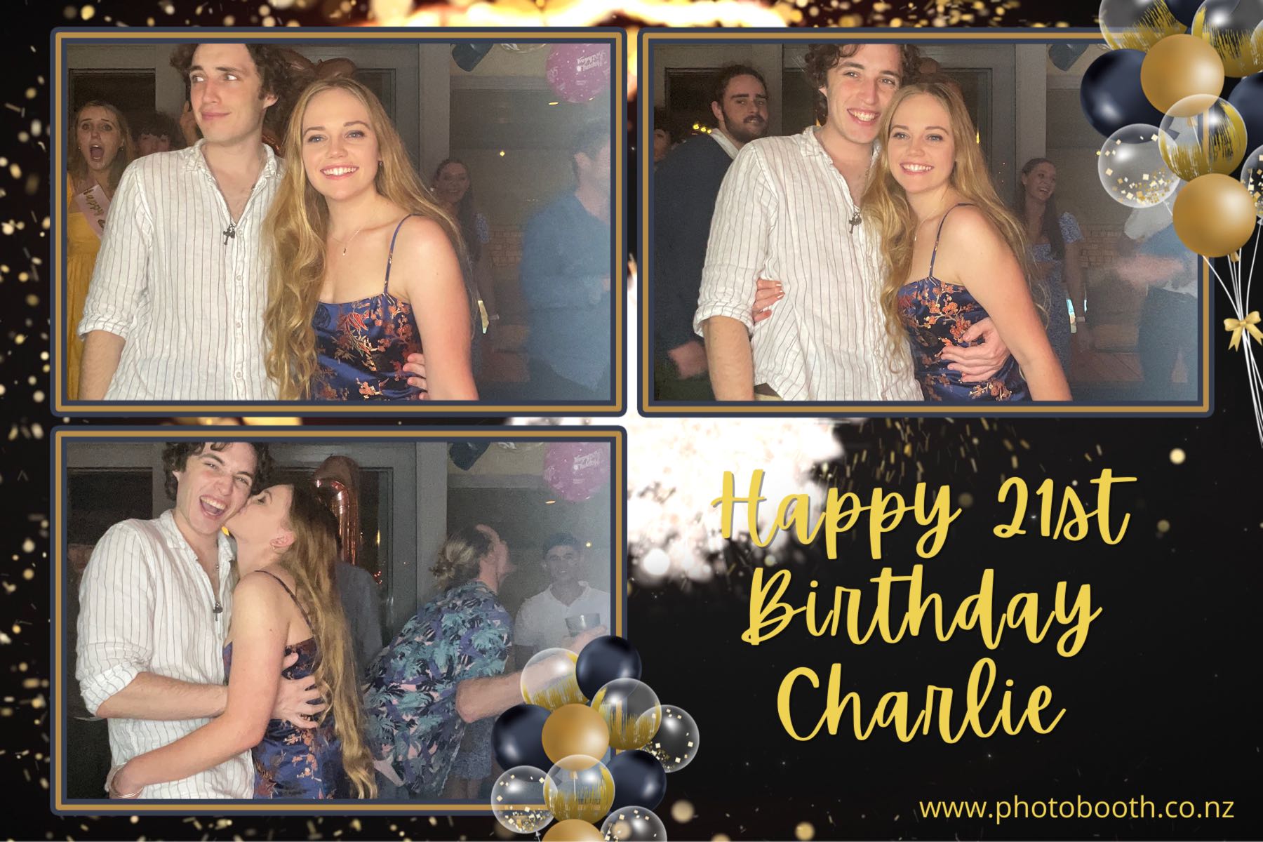Charlie's 21st | View more photos from the event at gallery.photobooth.co.nz/u/SelfieCentral/Charlies-21st