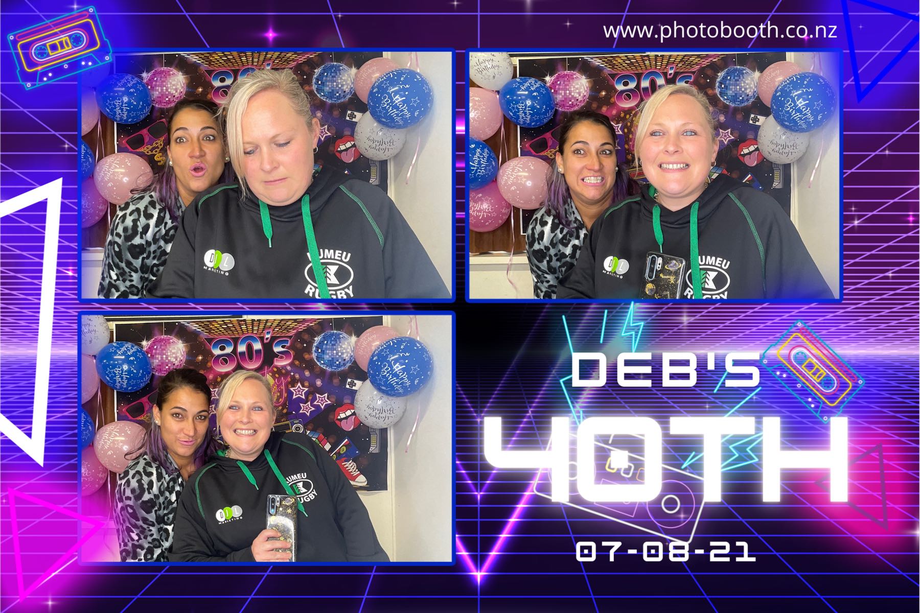 Deb's 40th | View more photos from the event at gallery.photobooth.co.nz/u/SelfieCentral/Debs-40th
