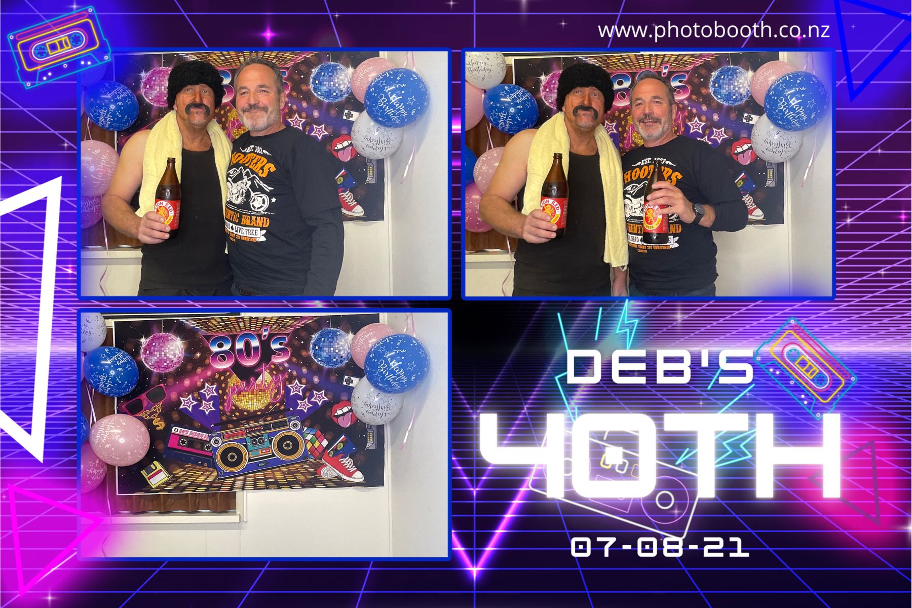 Deb's 40th | View more photos from the event at gallery.photobooth.co.nz/u/SelfieCentral/Debs-40th