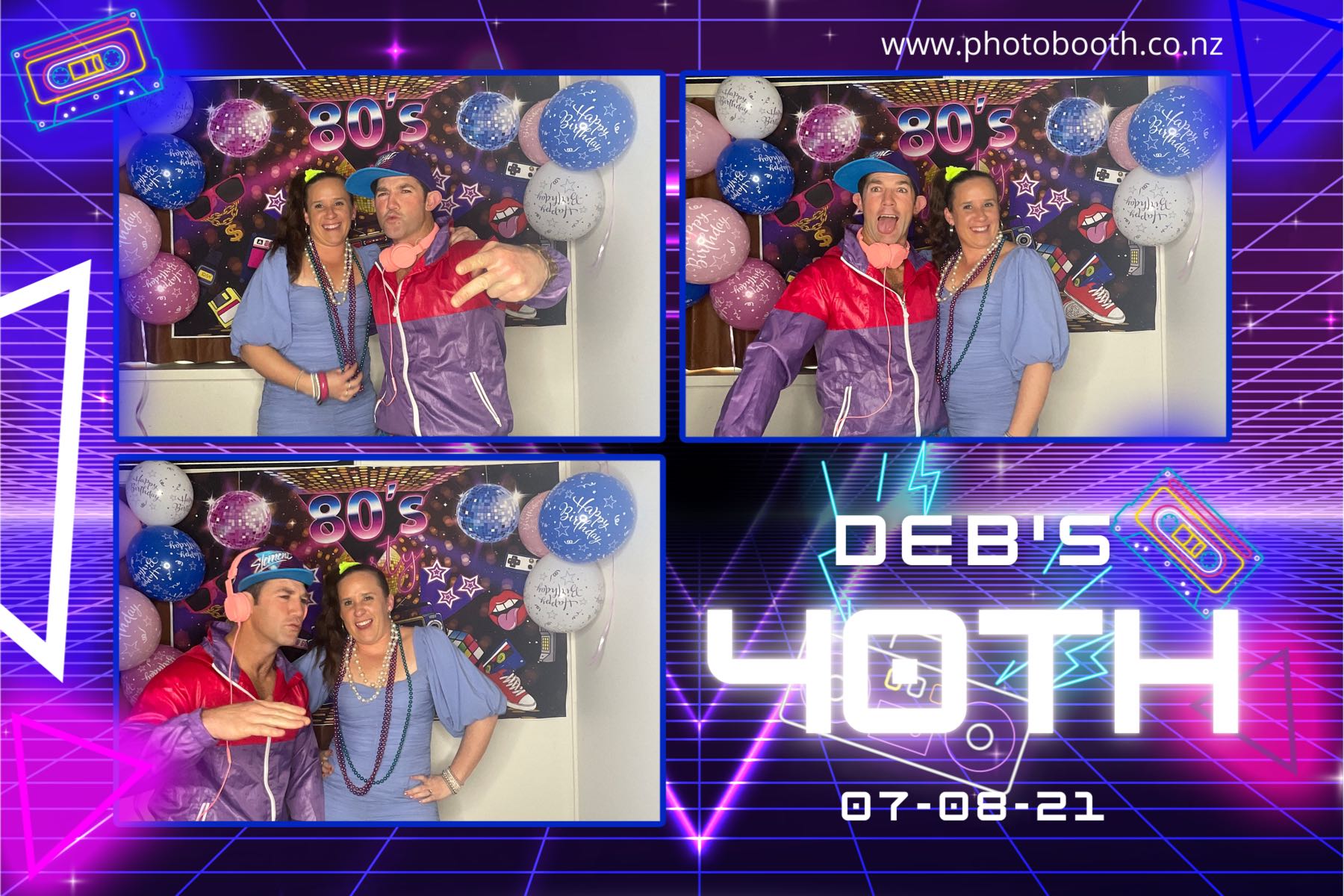 Deb's 40th | View more photos from the event at gallery.photobooth.co.nz/u/SelfieCentral/Debs-40th