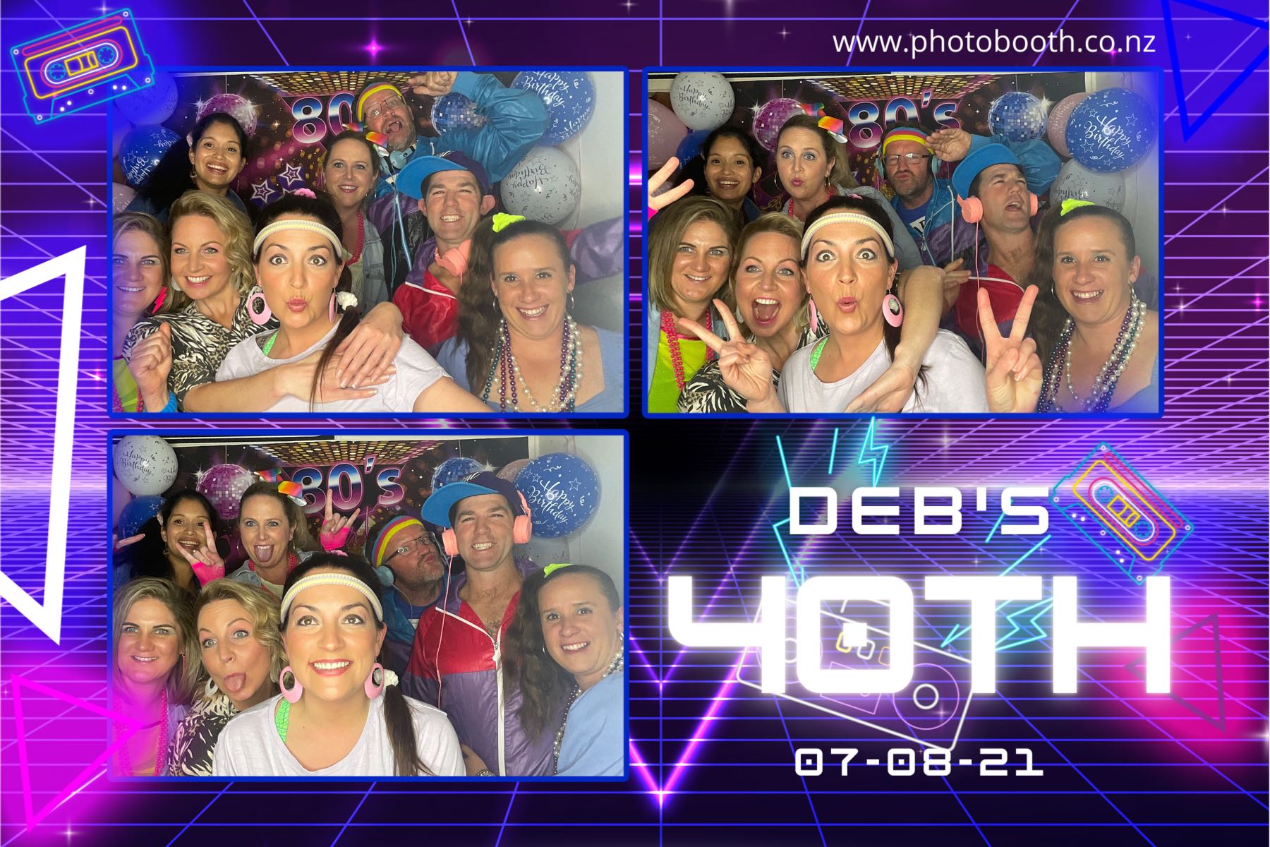 Deb's 40th | View more photos from the event at gallery.photobooth.co.nz/u/SelfieCentral/Debs-40th