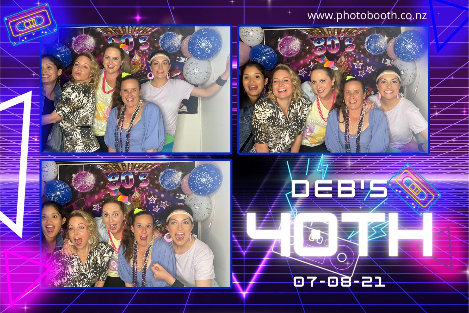 Deb's 40th | View more photos from the event at gallery.photobooth.co.nz/u/SelfieCentral/Debs-40th