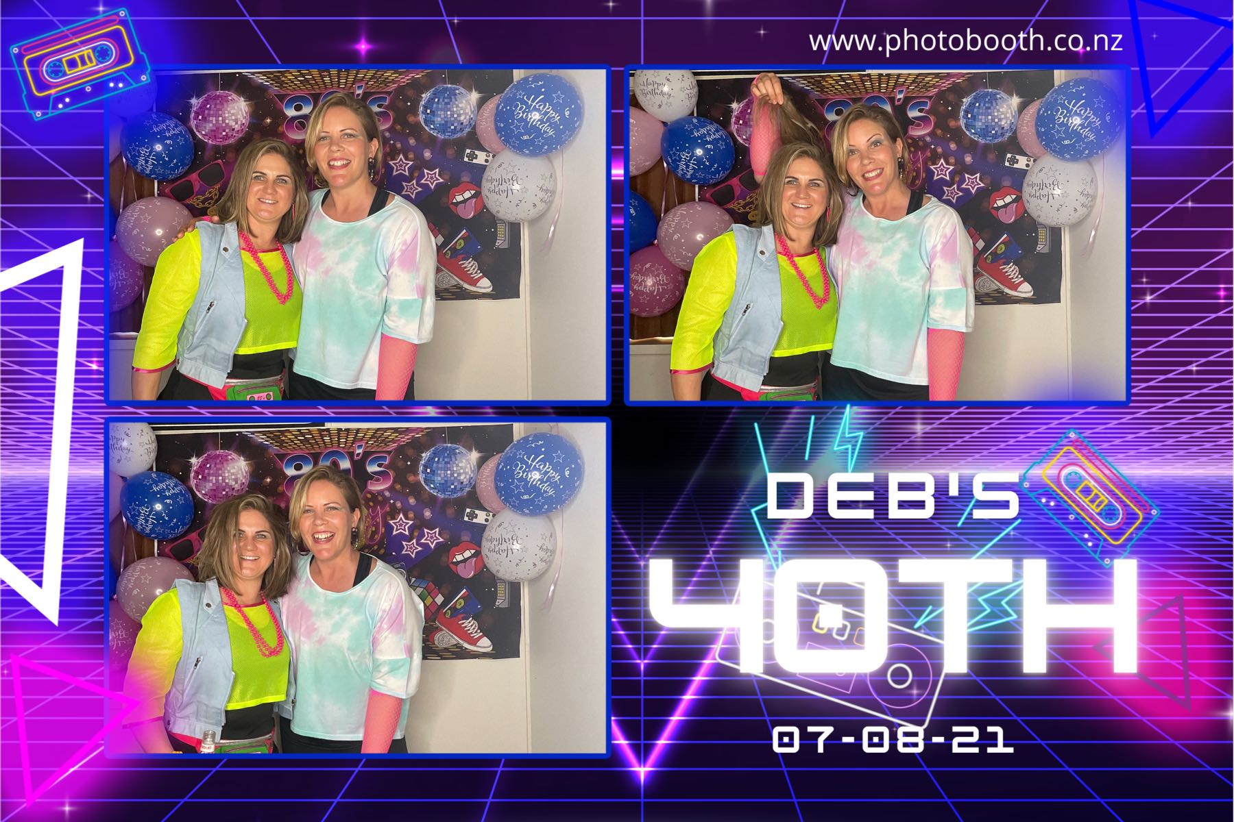 Deb's 40th | View more photos from the event at gallery.photobooth.co.nz/u/SelfieCentral/Debs-40th