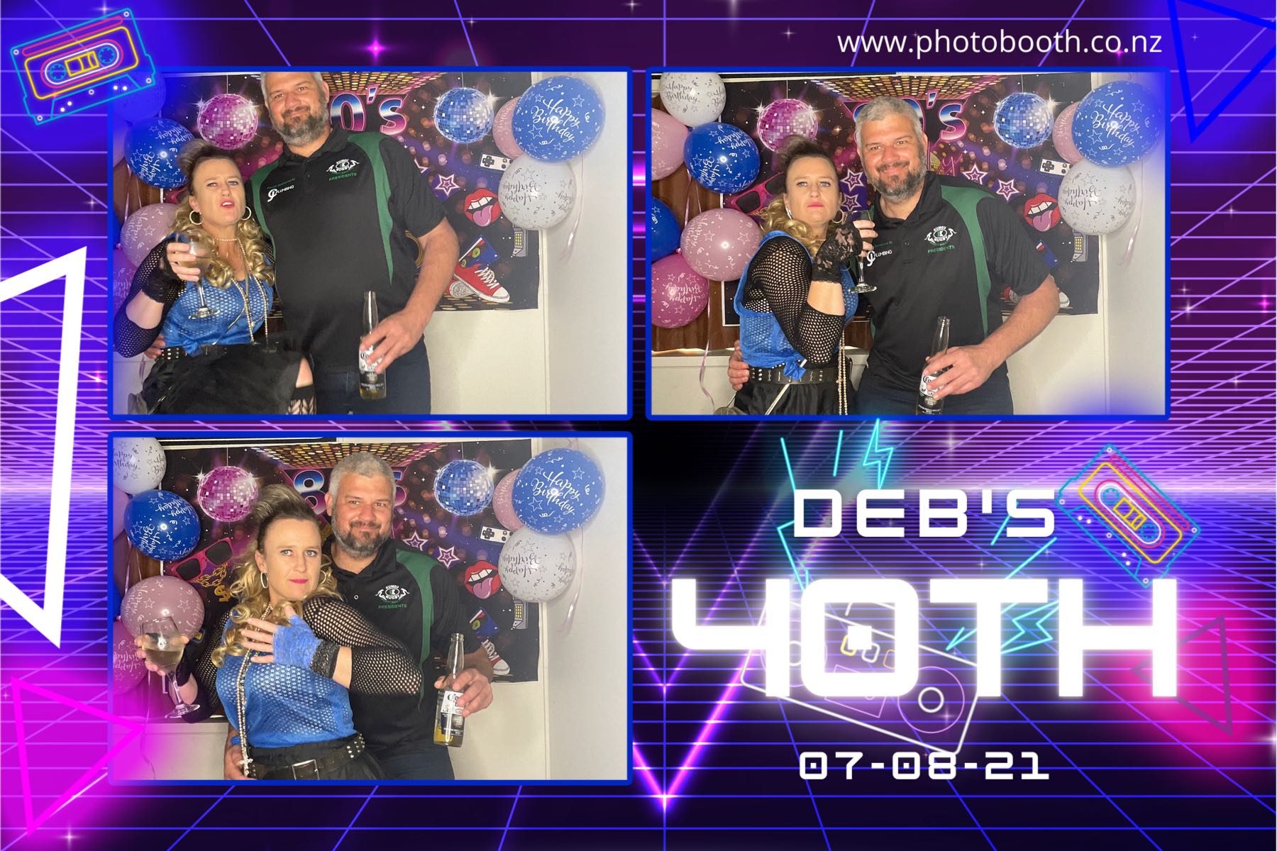 Deb's 40th | View more photos from the event at gallery.photobooth.co.nz/u/SelfieCentral/Debs-40th