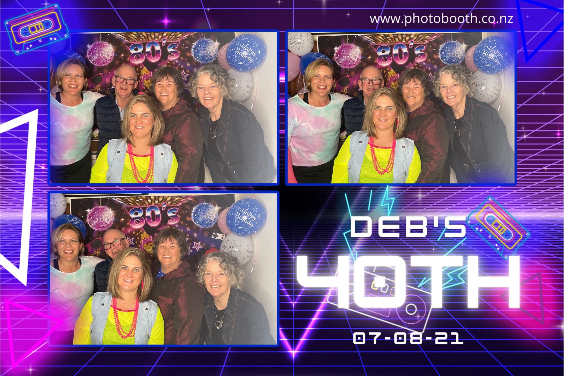 Deb's 40th | View more photos from the event at gallery.photobooth.co.nz/u/SelfieCentral/Debs-40th