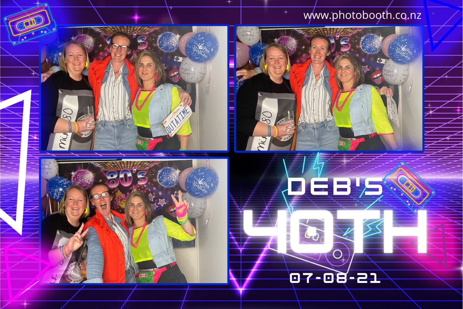 Deb's 40th | View more photos from the event at gallery.photobooth.co.nz/u/SelfieCentral/Debs-40th