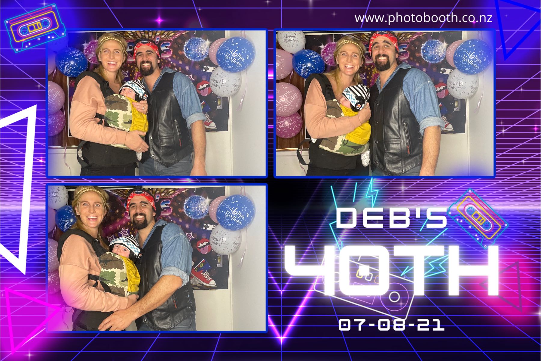 Deb's 40th | View more photos from the event at gallery.photobooth.co.nz/u/SelfieCentral/Debs-40th