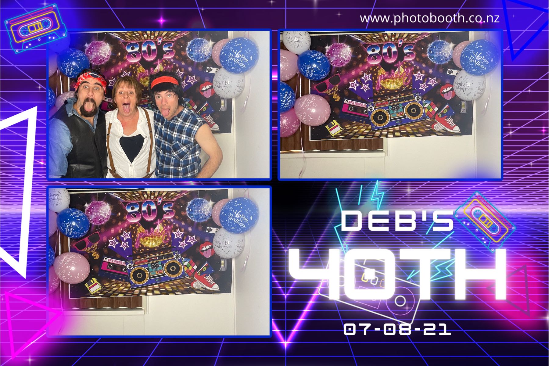 Deb's 40th | View more photos from the event at gallery.photobooth.co.nz/u/SelfieCentral/Debs-40th