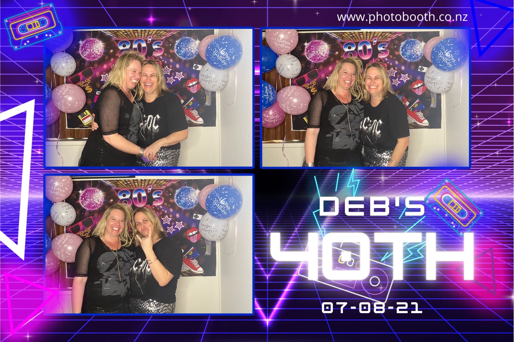 Deb's 40th | View more photos from the event at gallery.photobooth.co.nz/u/SelfieCentral/Debs-40th