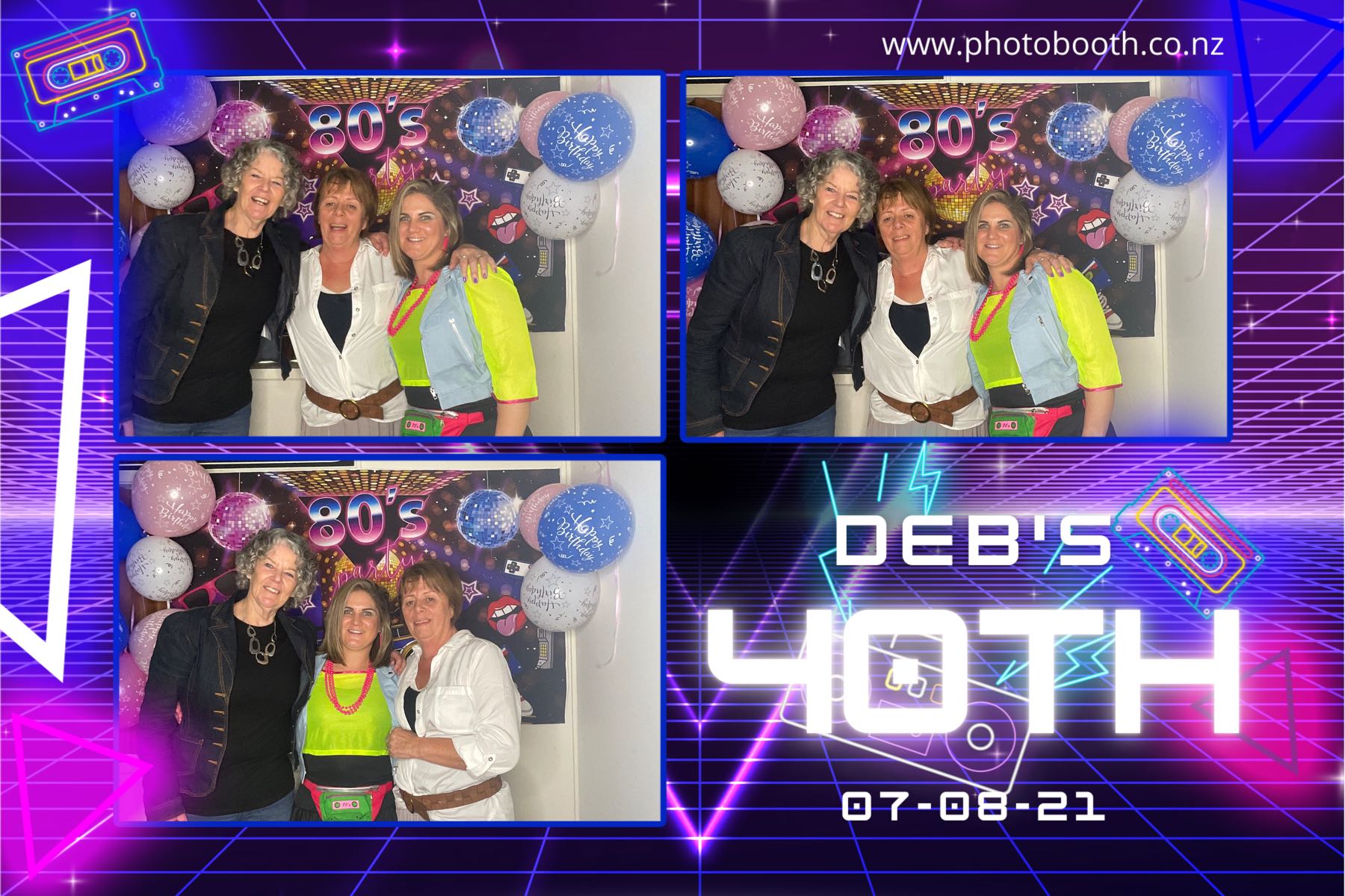 Deb's 40th | View more photos from the event at gallery.photobooth.co.nz/u/SelfieCentral/Debs-40th