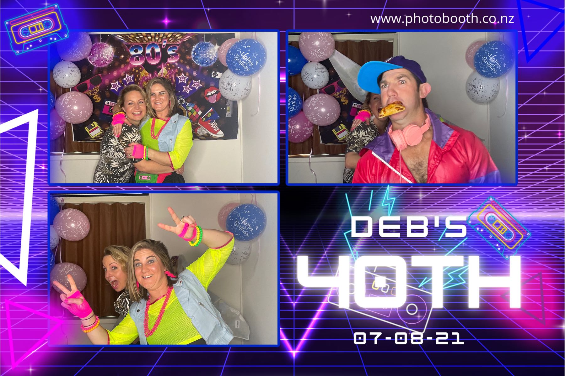 Deb's 40th | View more photos from the event at gallery.photobooth.co.nz/u/SelfieCentral/Debs-40th