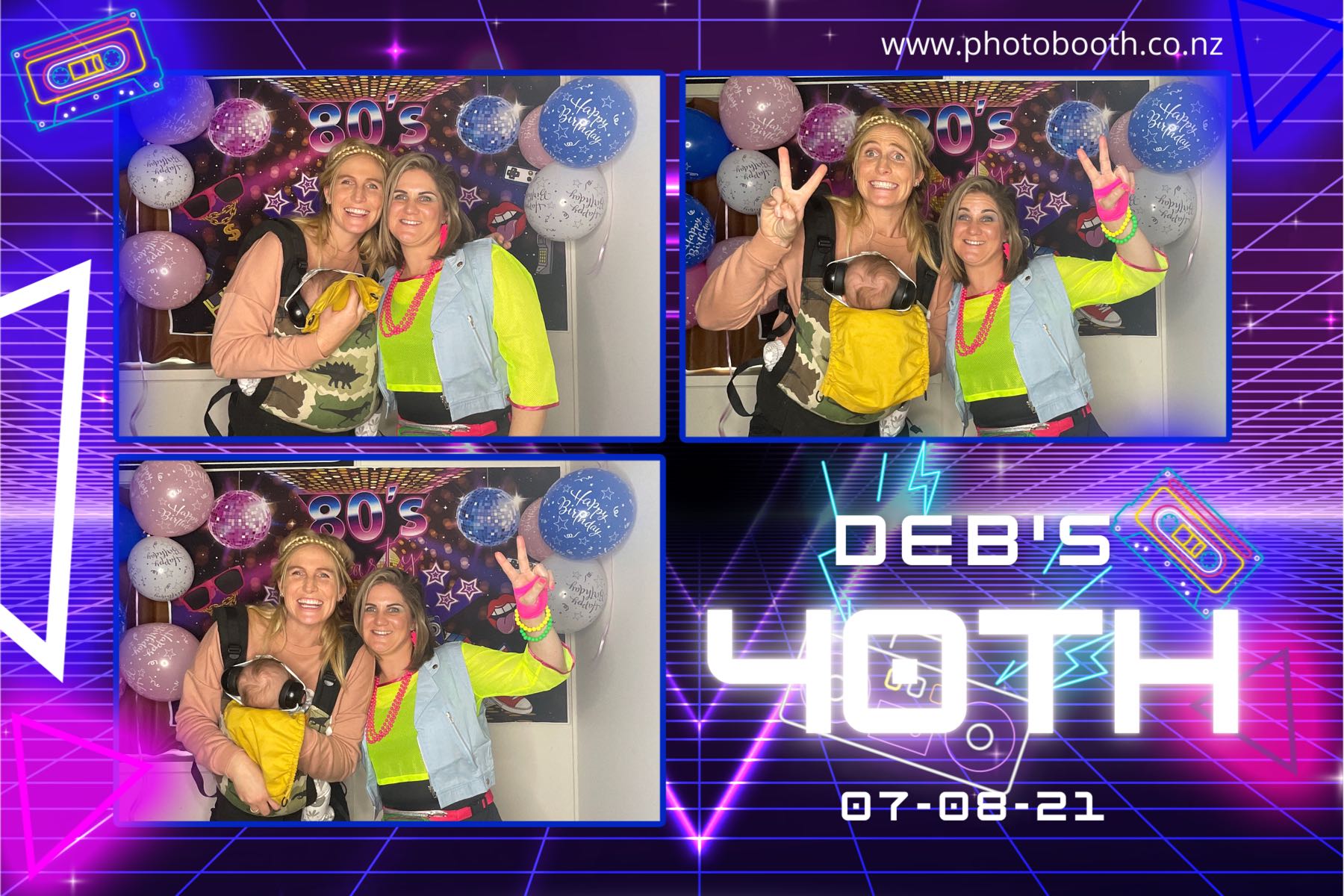 Deb's 40th | View more photos from the event at gallery.photobooth.co.nz/u/SelfieCentral/Debs-40th