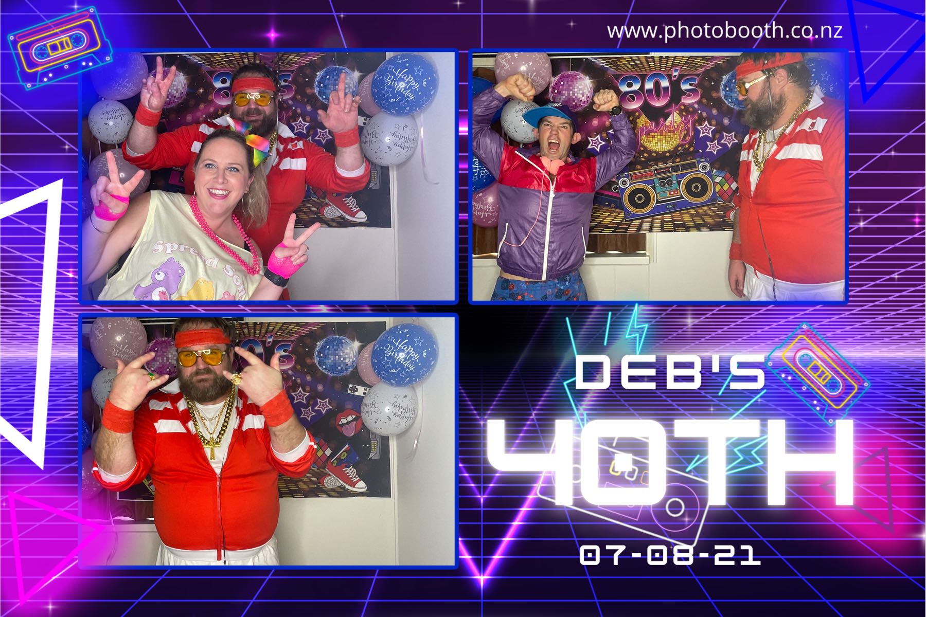 Deb's 40th | View more photos from the event at gallery.photobooth.co.nz/u/SelfieCentral/Debs-40th