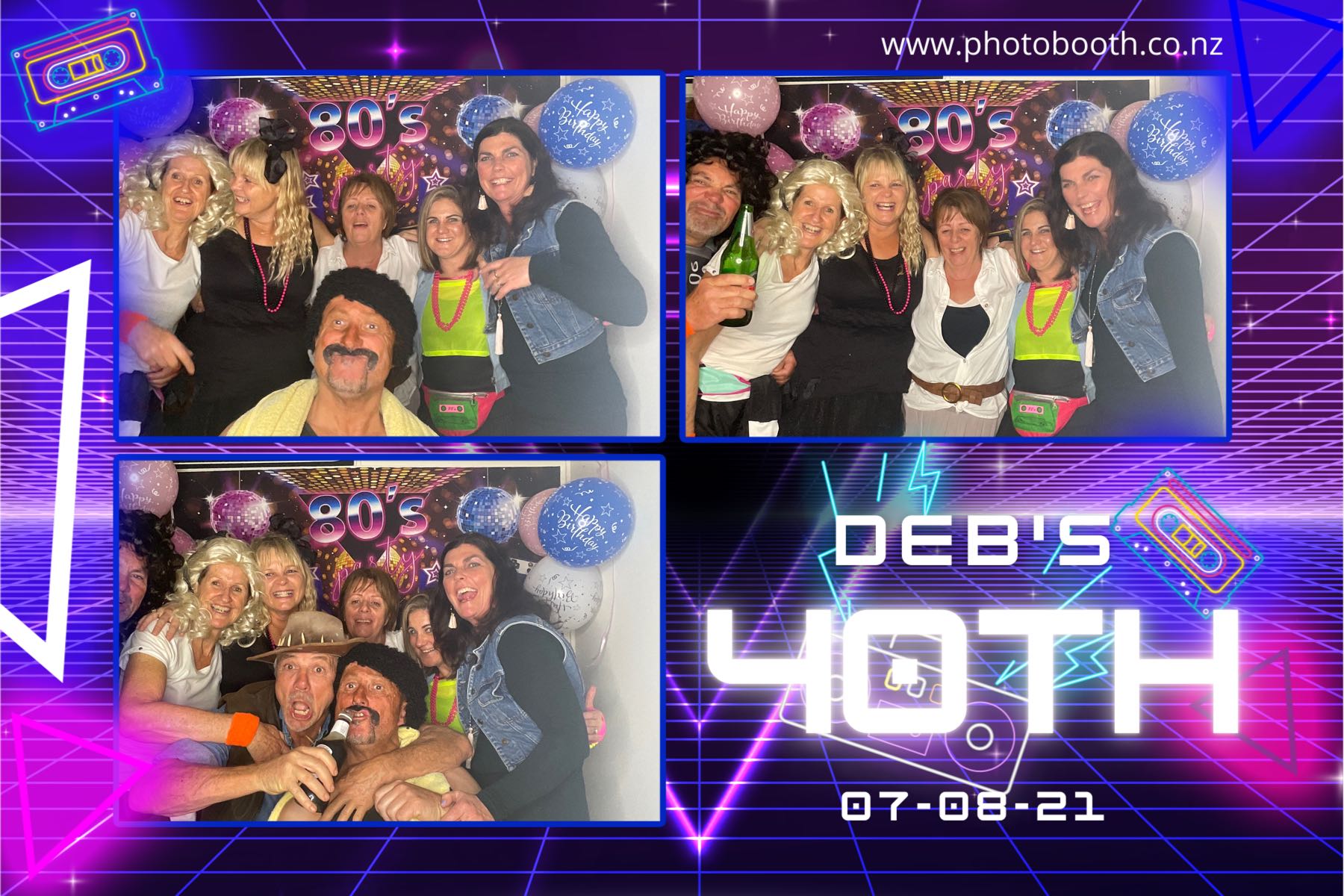 Deb's 40th | View more photos from the event at gallery.photobooth.co.nz/u/SelfieCentral/Debs-40th