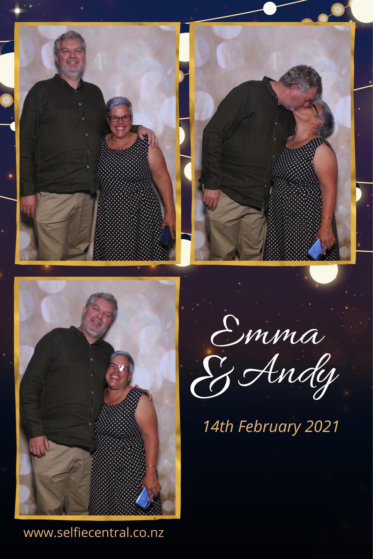 Emma and Andy's Wedding | View more photos from the event at gallery.photobooth.co.nz/u/SelfieCentral/Emma-and-Andys-Wedding