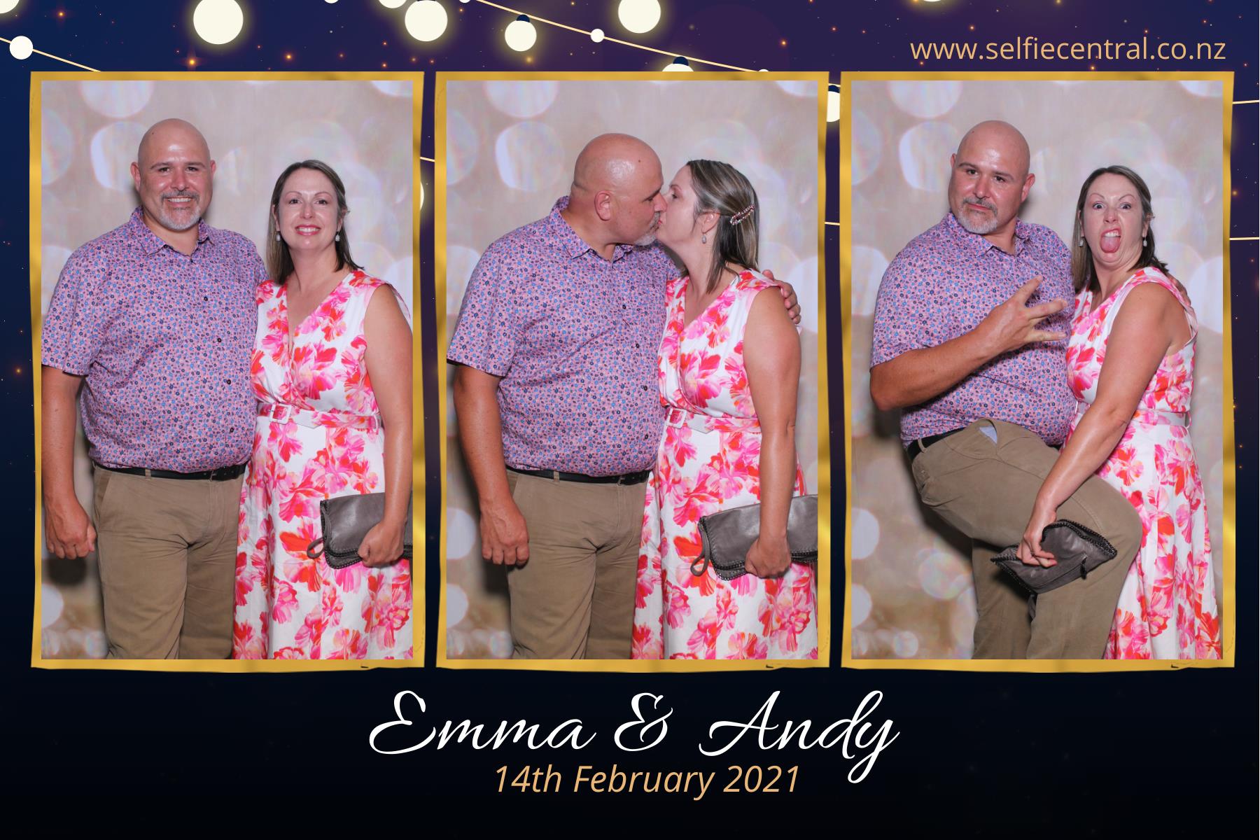 Emma and Andy's Wedding | View more photos from the event at gallery.photobooth.co.nz/u/SelfieCentral/Emma-and-Andys-Wedding