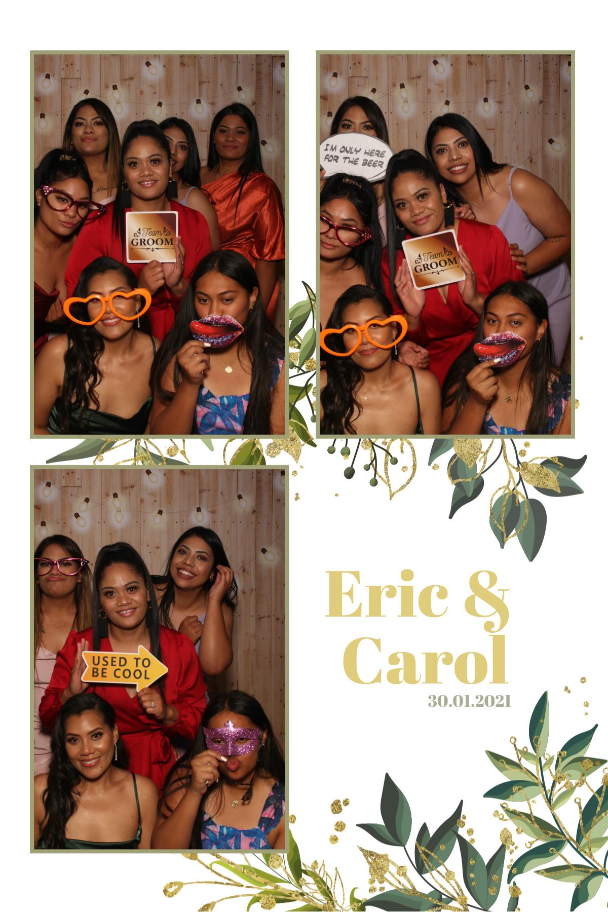 Eric & Carol's wedding | View more photos from the event at gallery.photobooth.co.nz/u/SelfieCentral/Eric-Carols-wedding