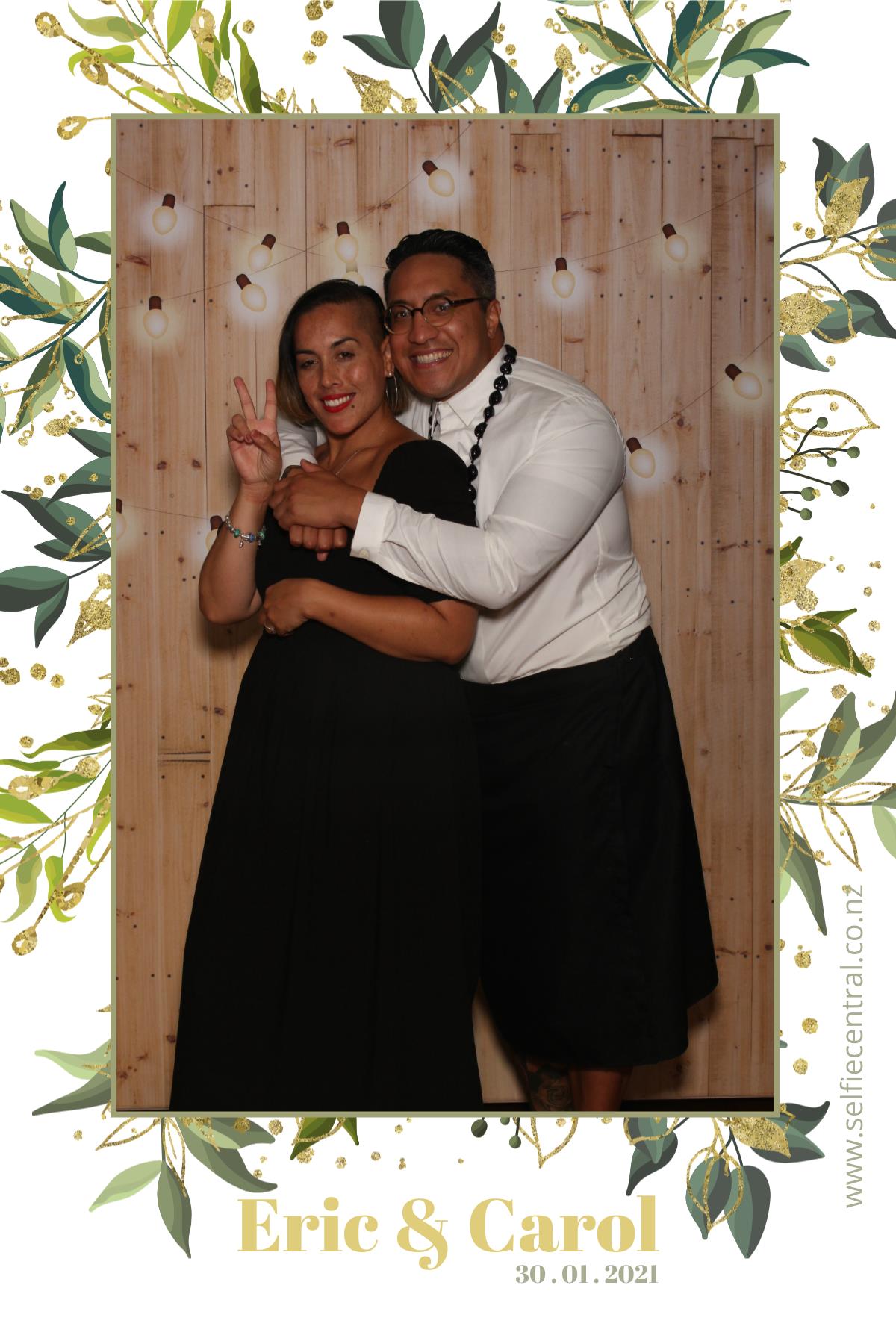 Eric & Carol's wedding | View more photos from the event at gallery.photobooth.co.nz/u/SelfieCentral/Eric-Carols-wedding