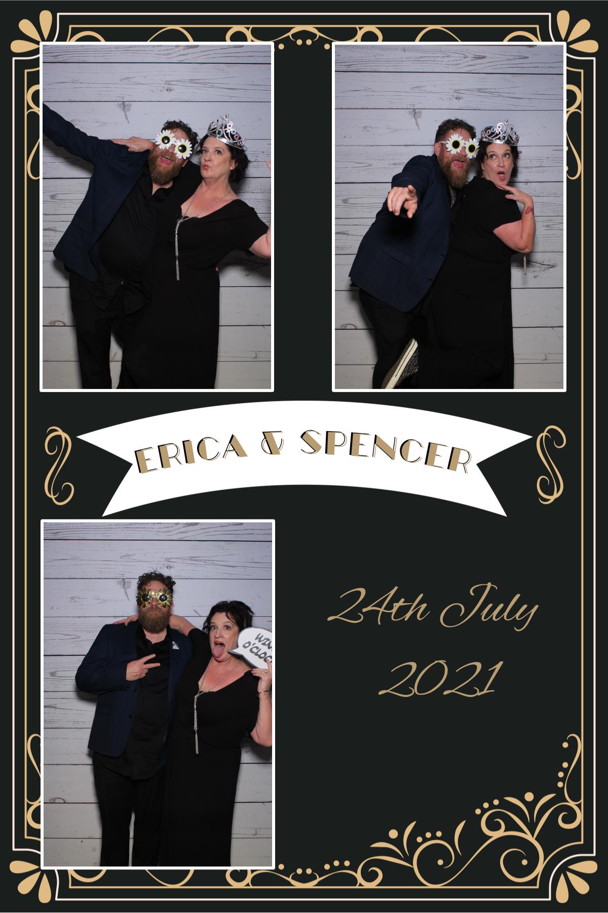 Erica & Spencer's wedding | View more photos from the event at gallery.photobooth.co.nz/u/SelfieCentral/Erica-Spencers-wedding