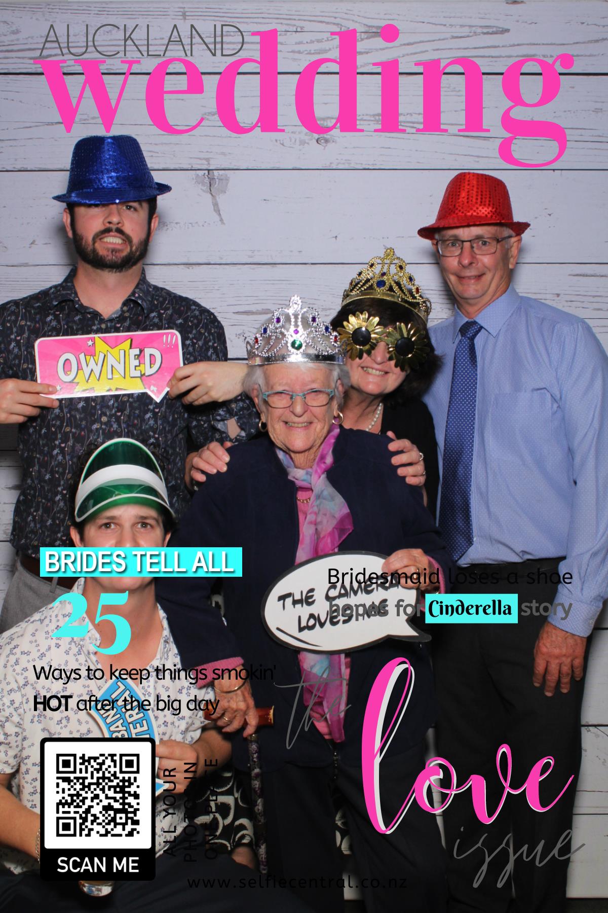 Erica & Spencer's wedding | View more photos from the event at gallery.photobooth.co.nz/u/SelfieCentral/Erica-Spencers-wedding