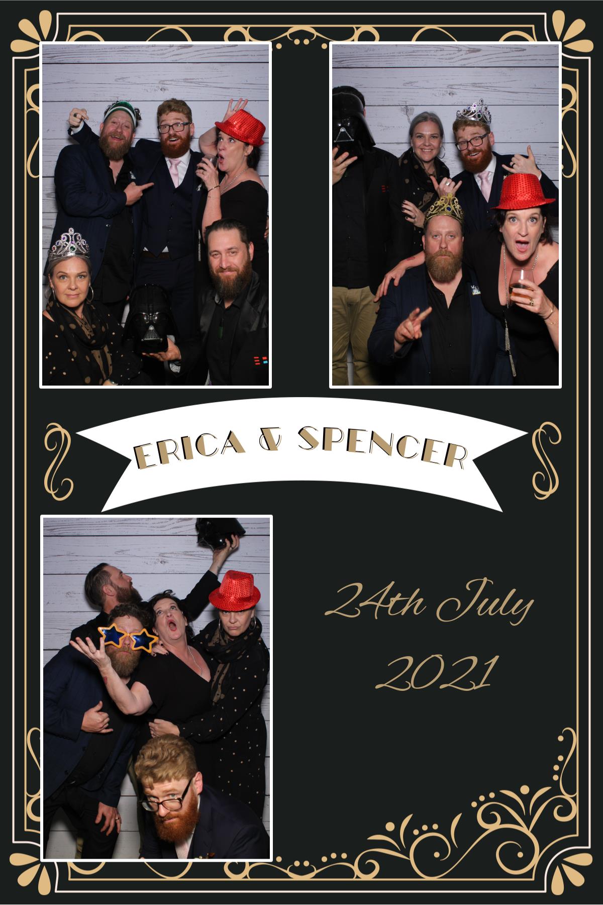 Erica & Spencer's wedding | View more photos from the event at gallery.photobooth.co.nz/u/SelfieCentral/Erica-Spencers-wedding