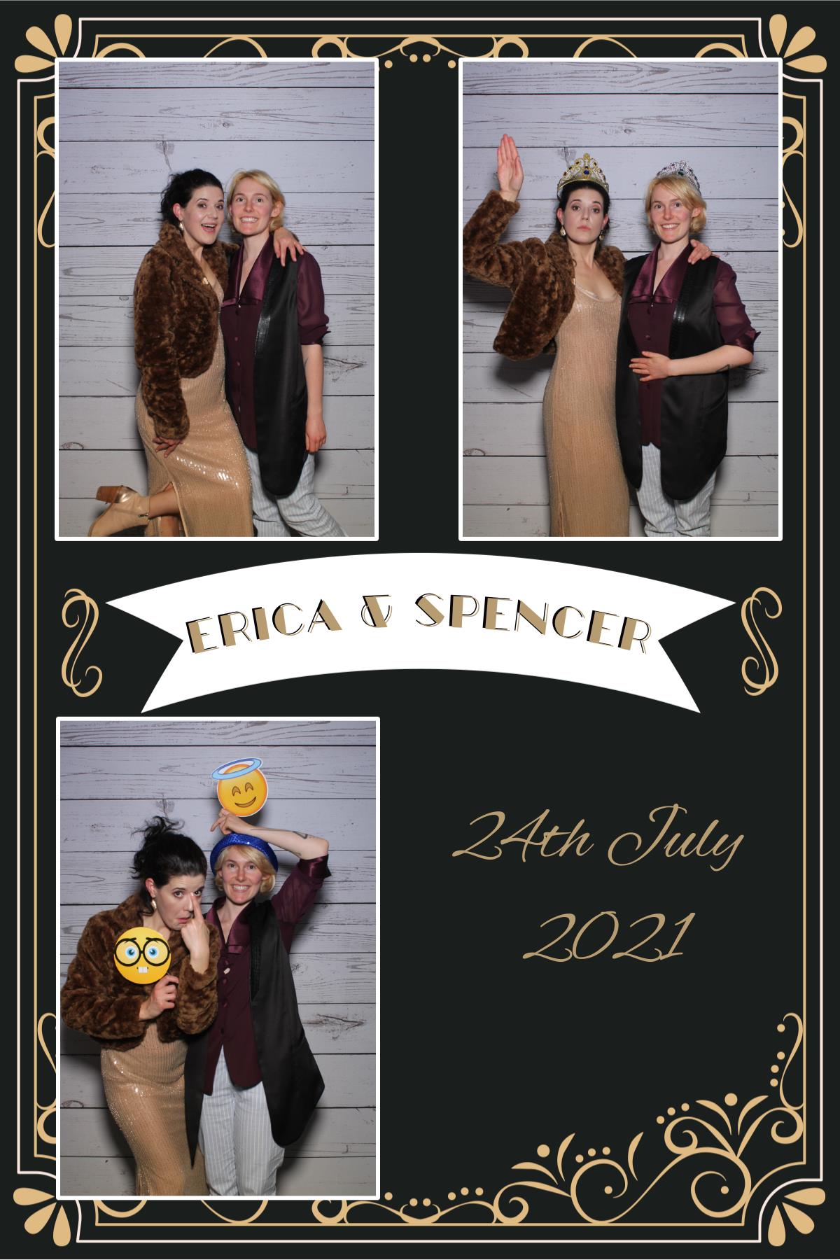 Erica & Spencer's wedding | View more photos from the event at gallery.photobooth.co.nz/u/SelfieCentral/Erica-Spencers-wedding