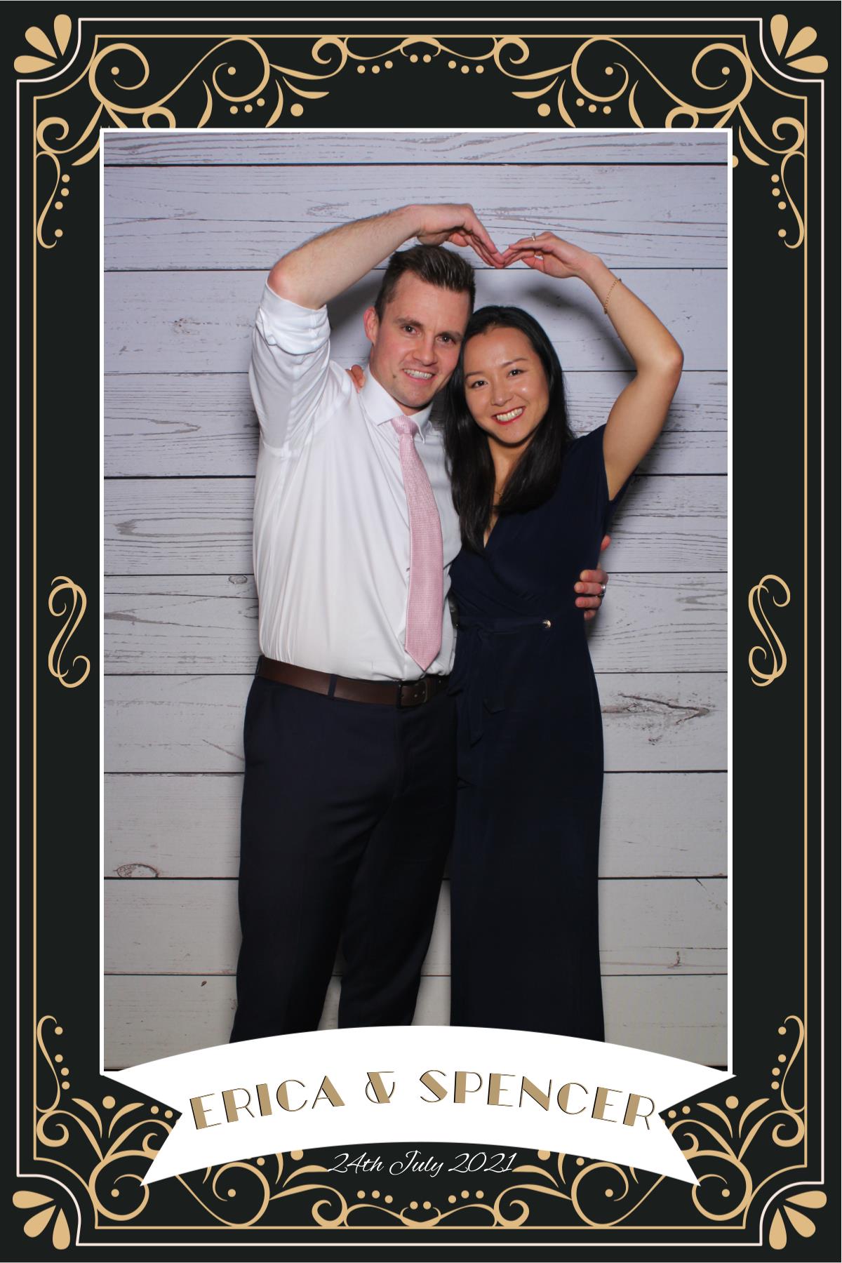 Erica & Spencer's wedding | View more photos from the event at gallery.photobooth.co.nz/u/SelfieCentral/Erica-Spencers-wedding