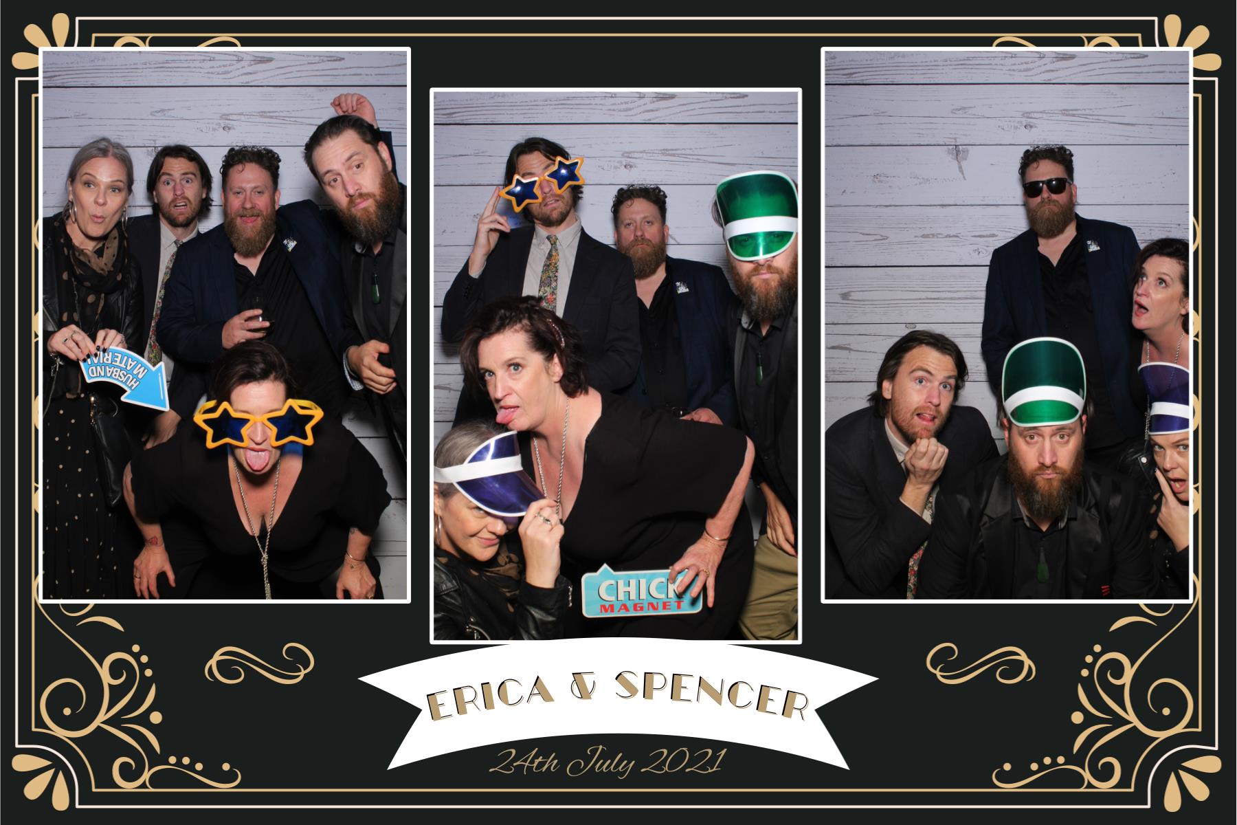 Erica & Spencer's wedding | View more photos from the event at gallery.photobooth.co.nz/u/SelfieCentral/Erica-Spencers-wedding