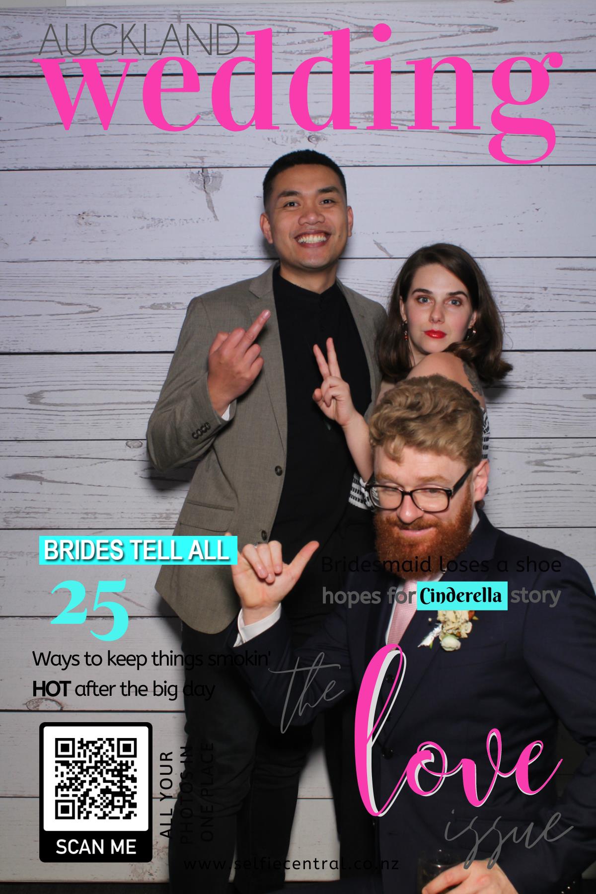 Erica & Spencer's wedding | View more photos from the event at gallery.photobooth.co.nz/u/SelfieCentral/Erica-Spencers-wedding