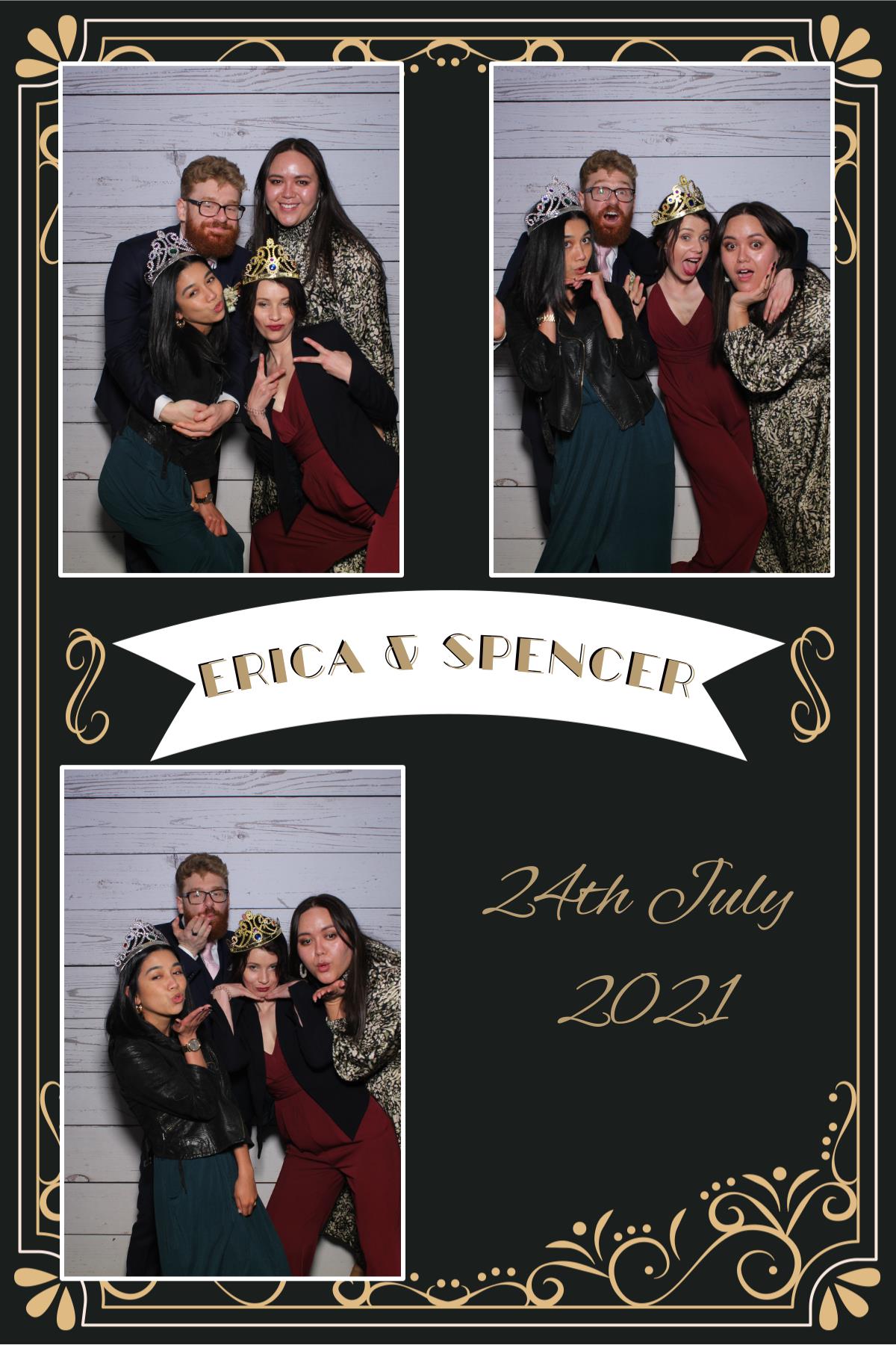 Erica & Spencer's wedding | View more photos from the event at gallery.photobooth.co.nz/u/SelfieCentral/Erica-Spencers-wedding